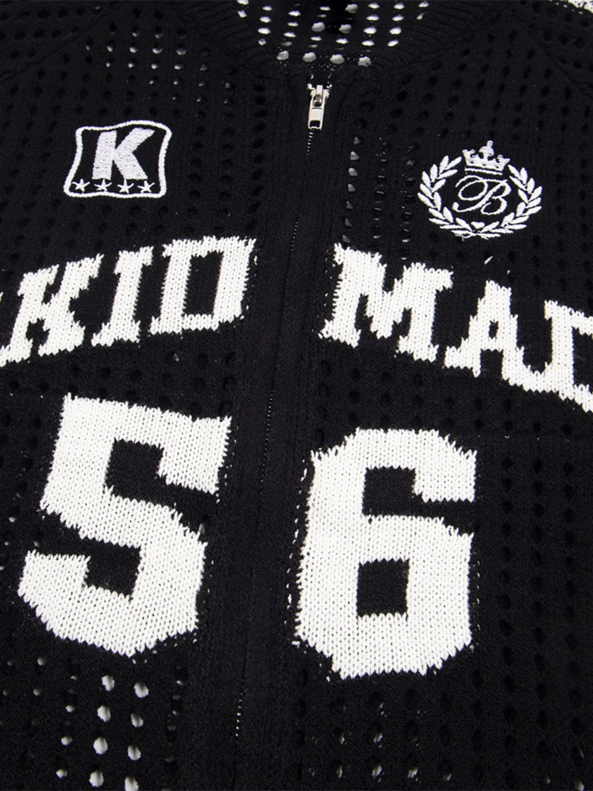 Mesh Zip-Up Sports Jersey Short Sleeve Shirt