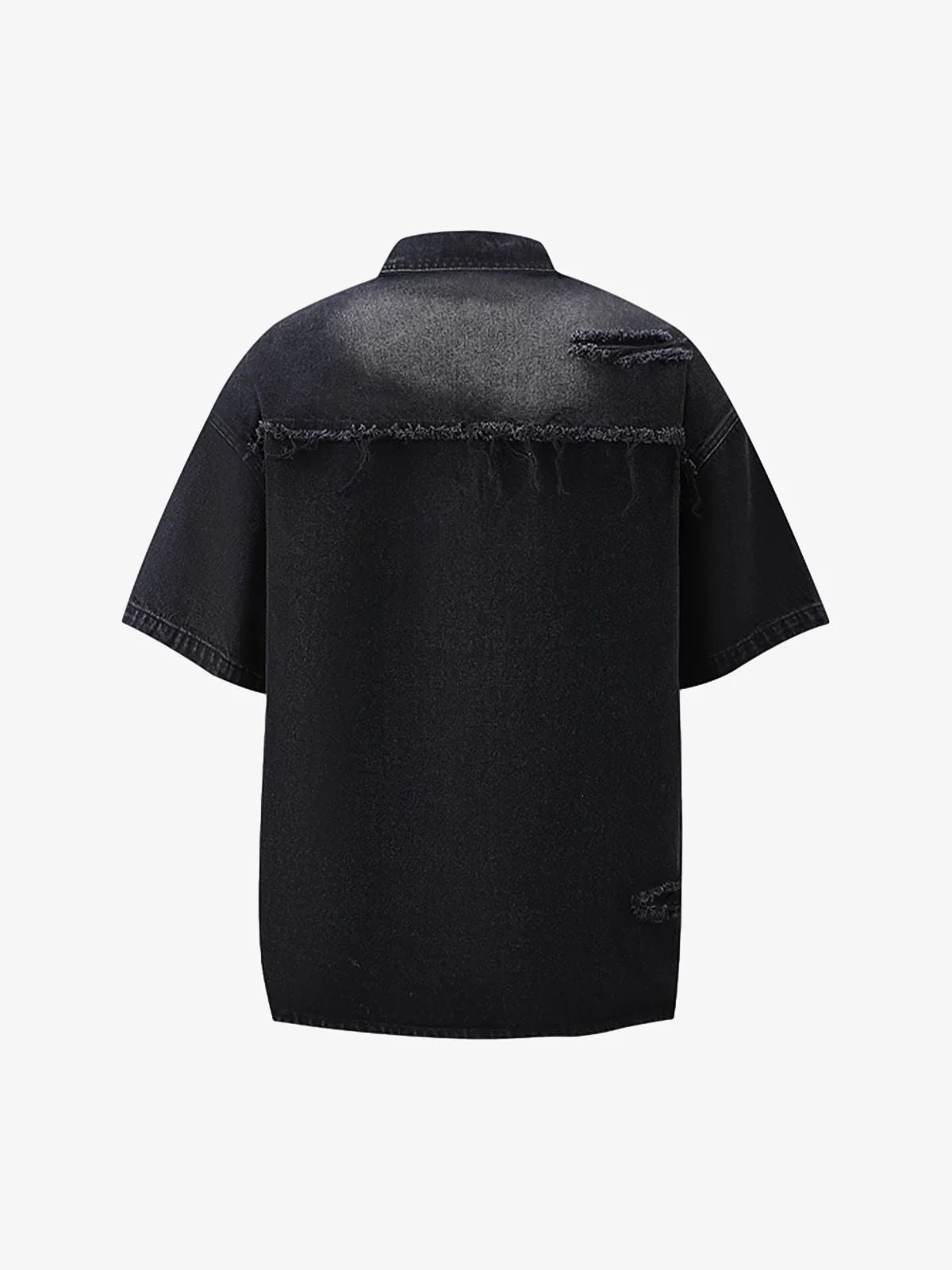 Denim Distressed Ripped Suit - 2460