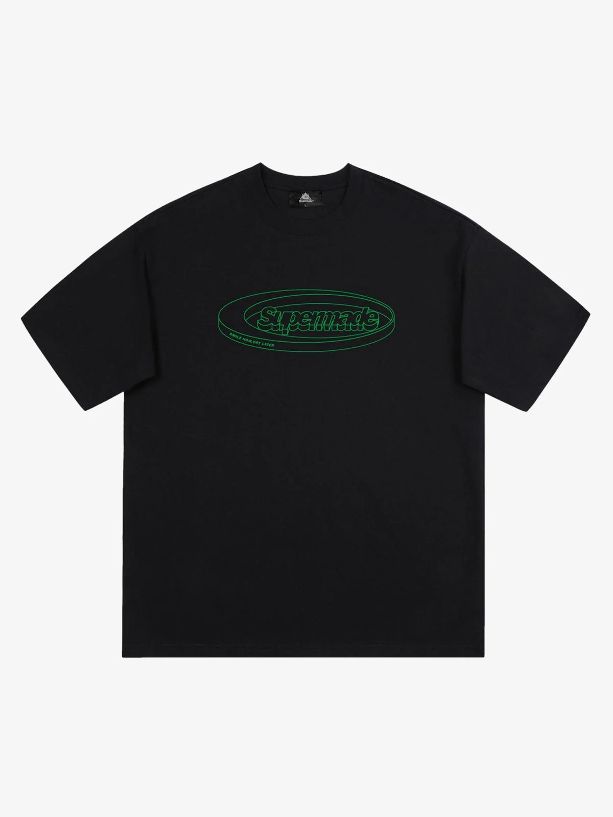 Thesupermade Font Logo Printing T-shirt