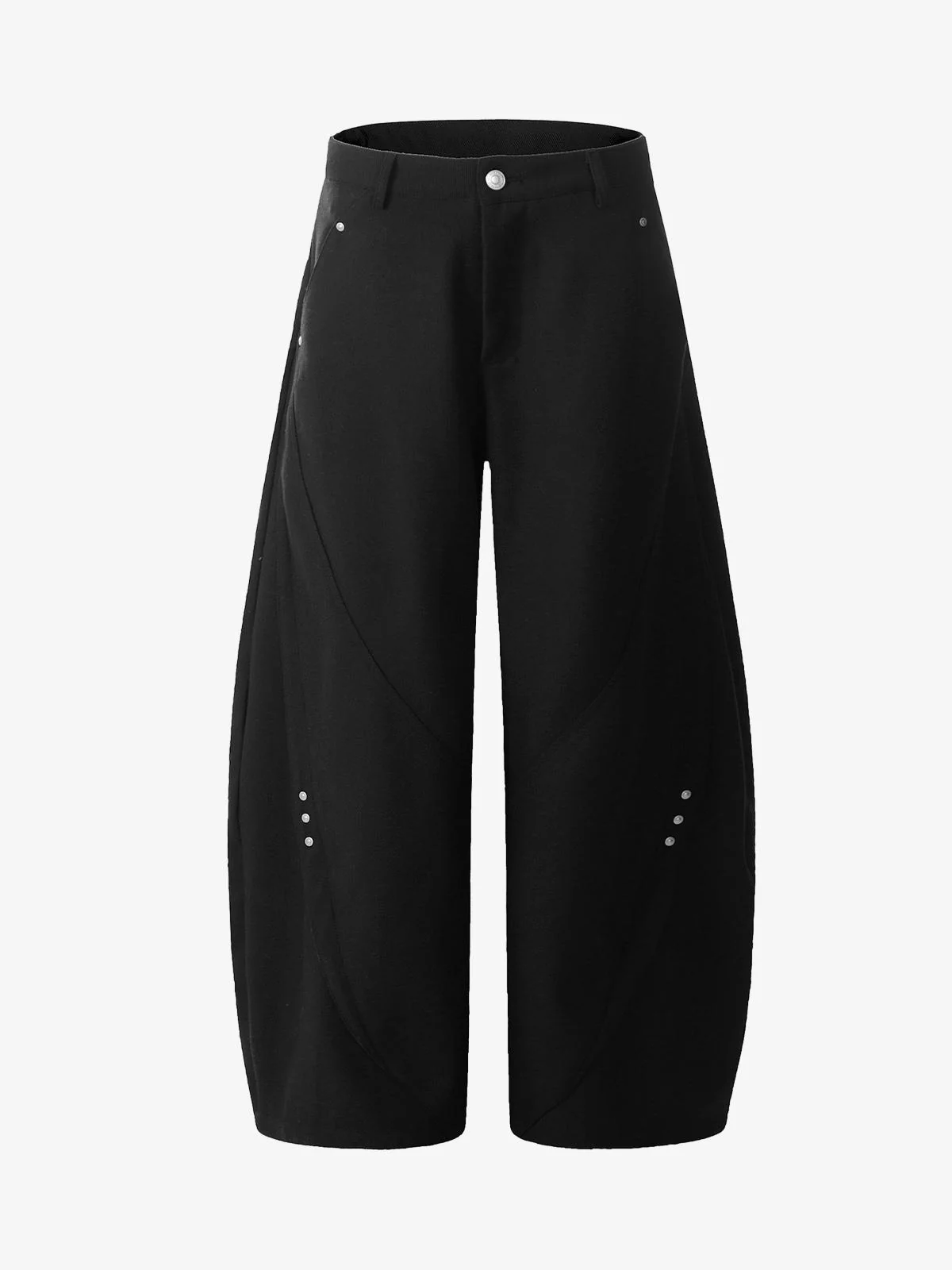 Retro Unisex Barrel Baggy Pants - 2450