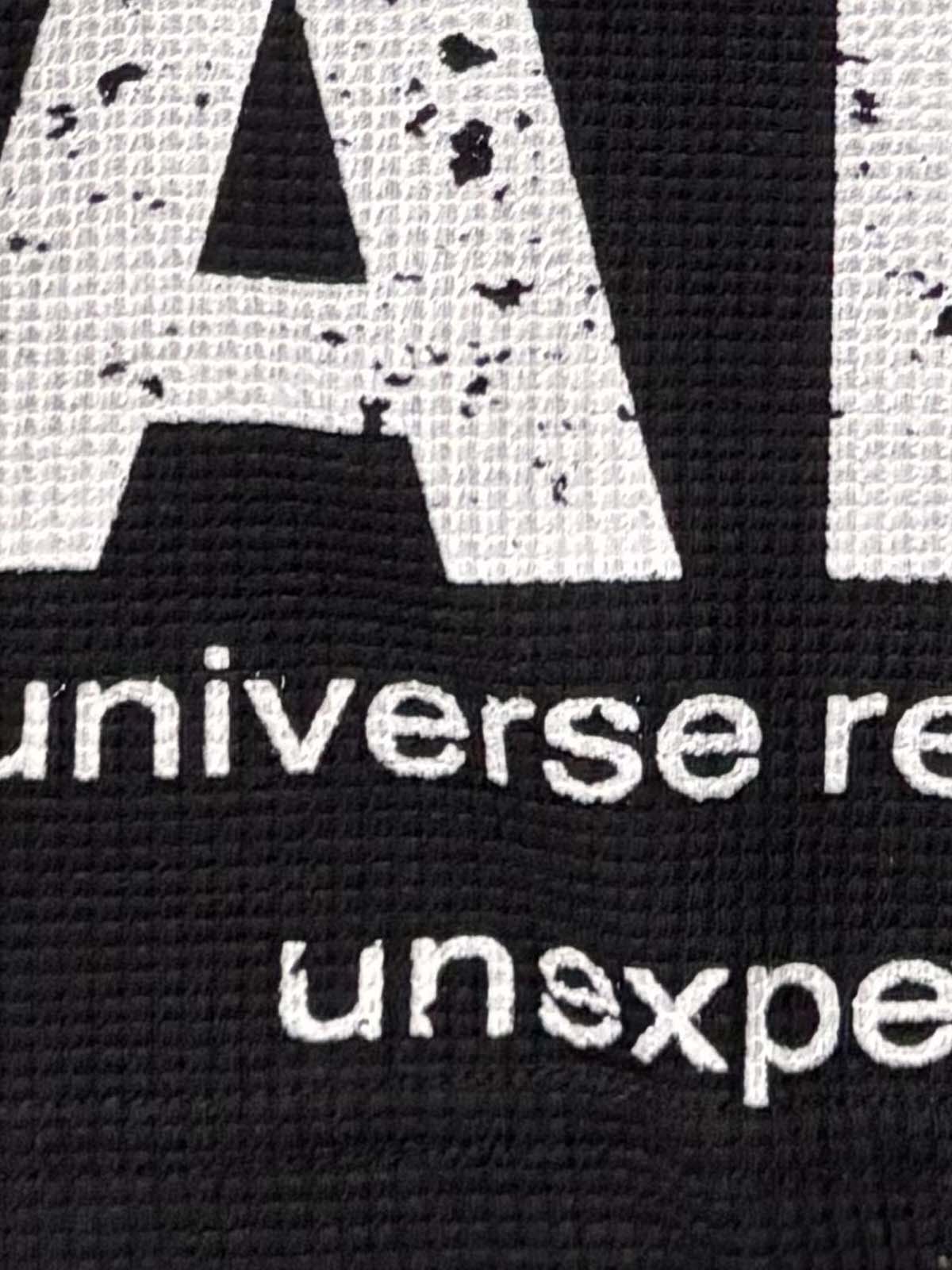 Street Cross Lettering Print Long-Sleeved T-Shirt