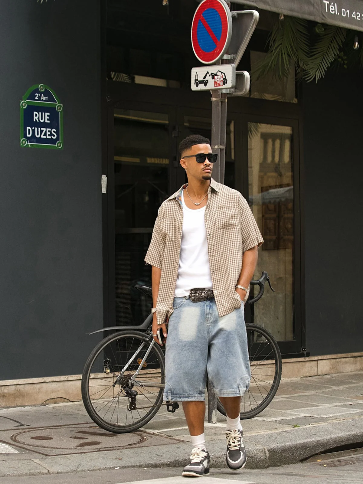 Street Reversible Short-sleeved Shirt - 2089