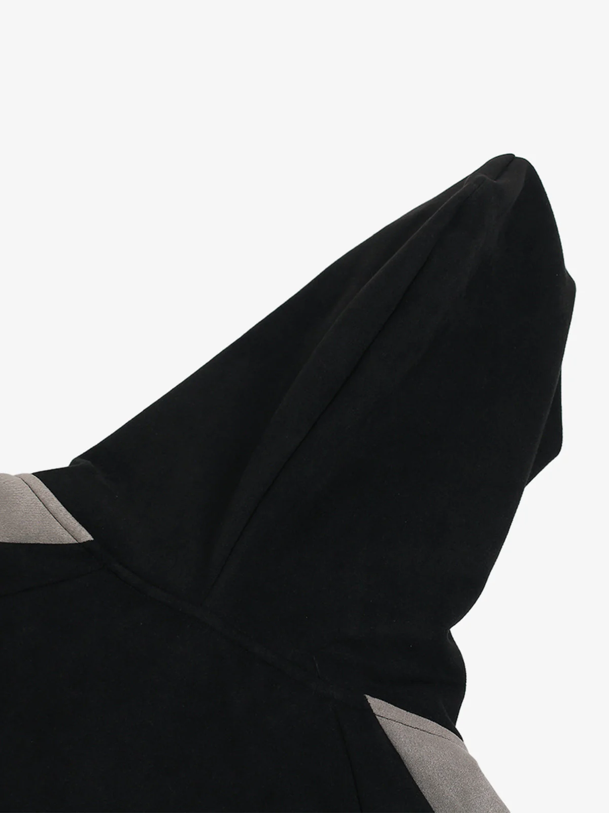 Suede Foam Letter Patchwork Zipper Shorts Jacket