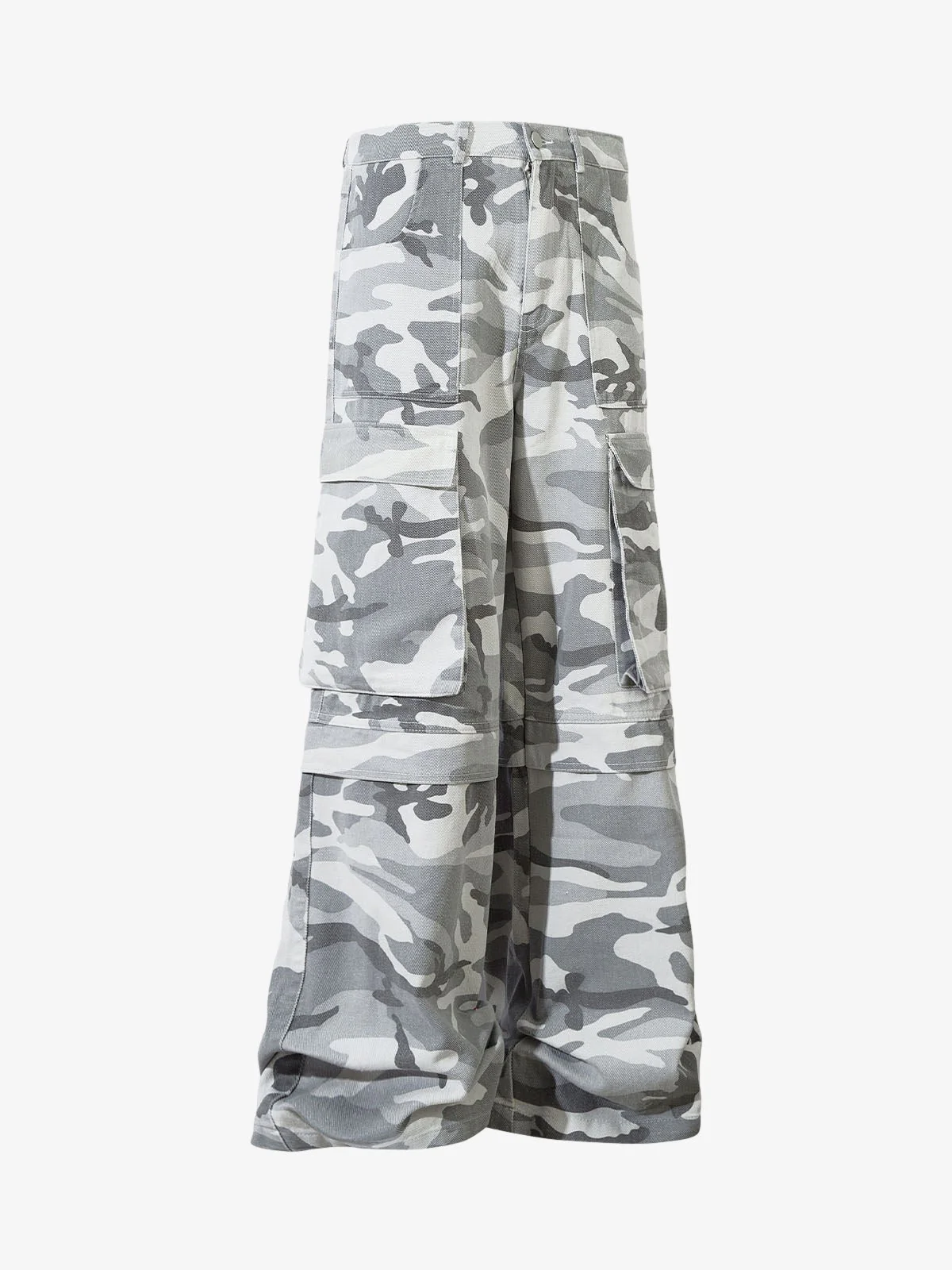 Camouflage Multi Pocket Cargo Pants - 2289