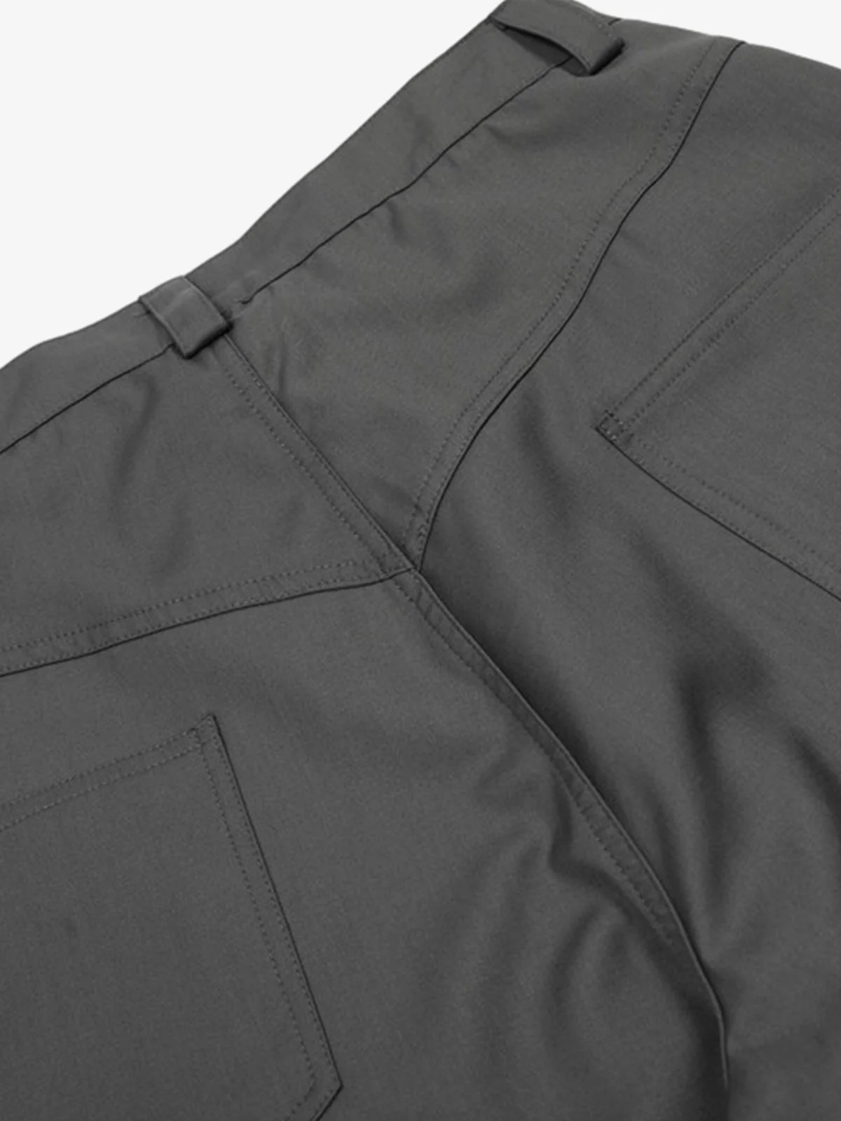 Adjustable Side Buttons Barrel Pants