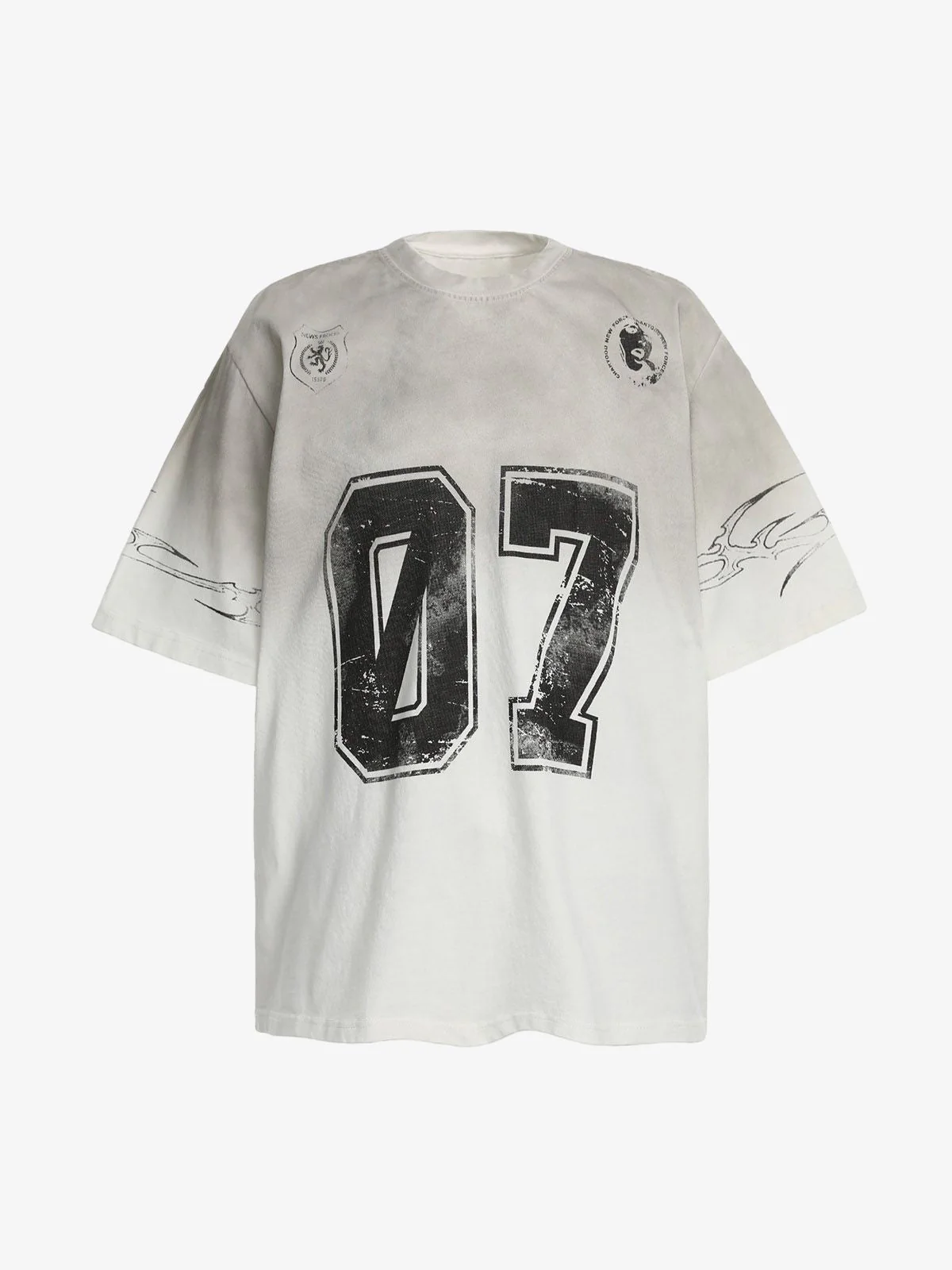 Gradient Graphic Jersey T-Shirt