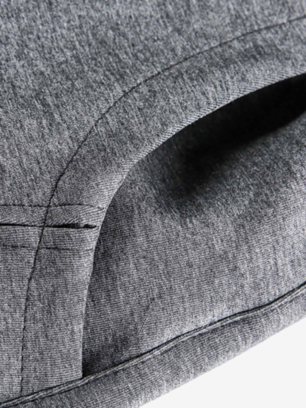 Deconstructed Split Drawstring Casual Sweatpants