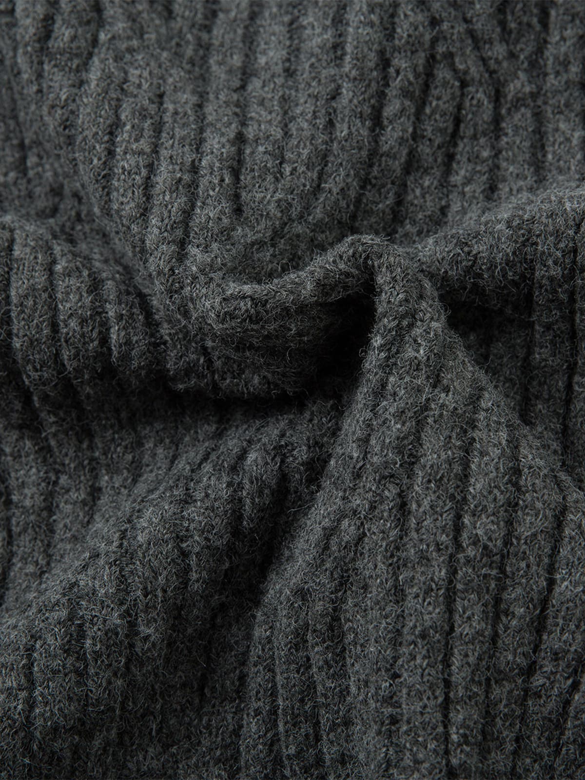 Knitted Distressed Diamond Pattern Raw Edge Sweater