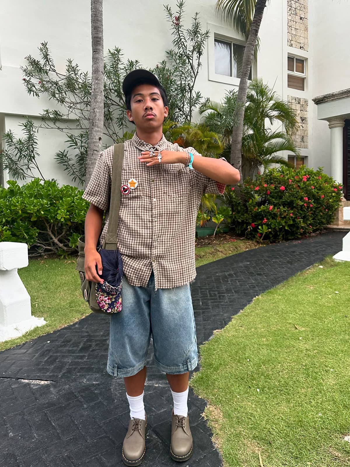 Street Reversible Short-sleeved Shirt - 2089