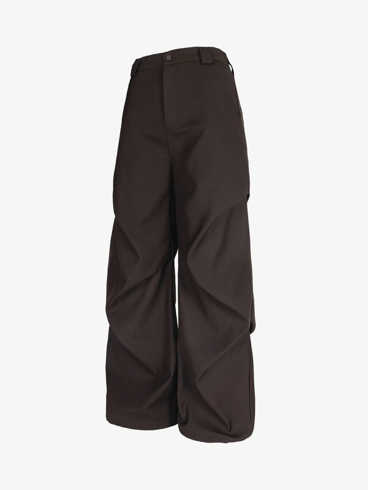 Woven Retro Cleanfit Pleated Drape Pants