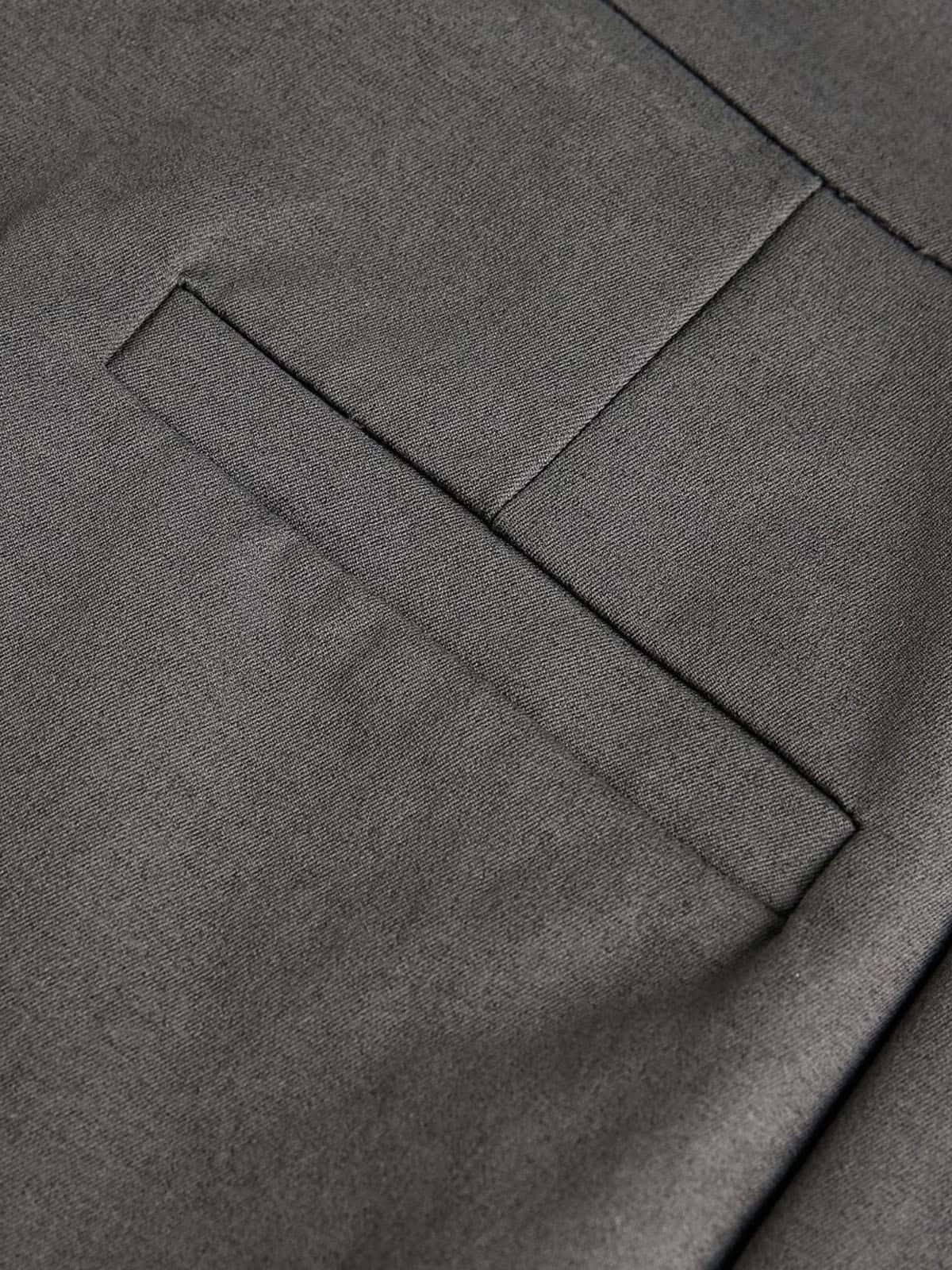 Street Deconstruction Split Casual Suit Pants