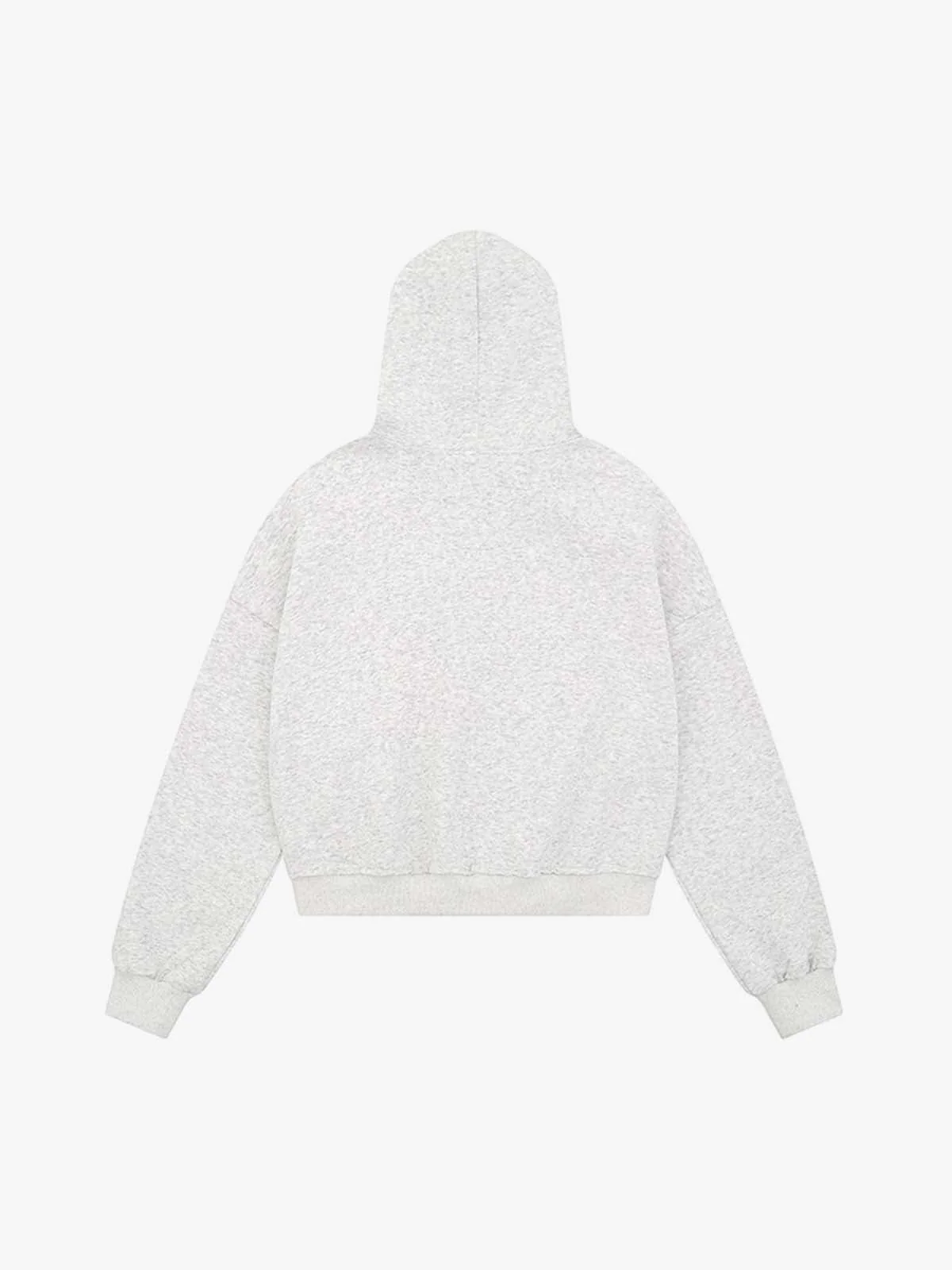 Street Hip-Hop Rhinestone Cropped Zip Up Hoodie