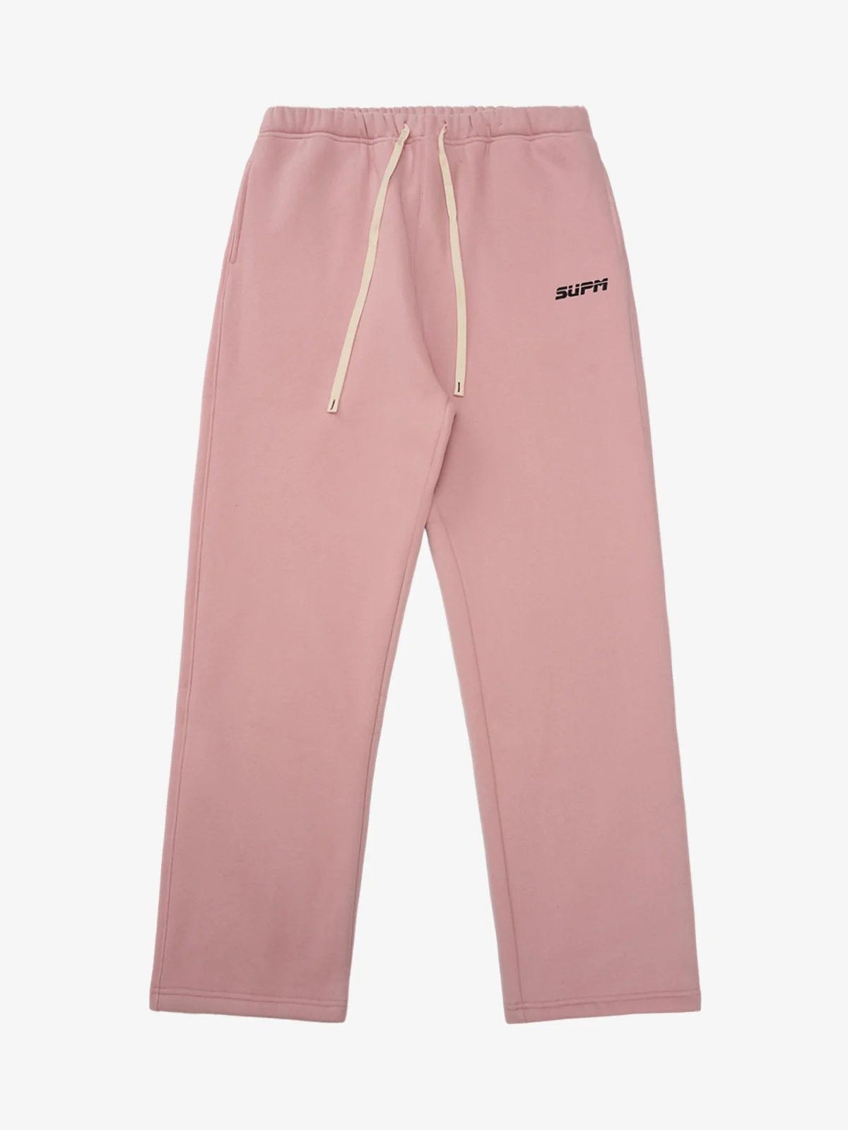 SUPM Minimalist Logo Pink Hoodie and Sweatpant Set