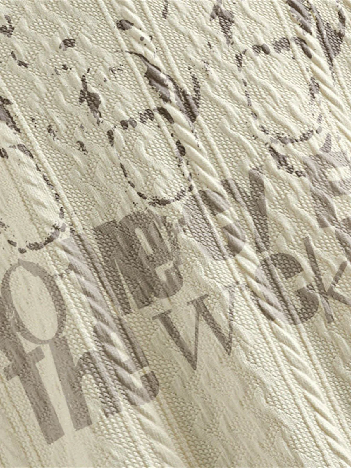 Vintage Print Lapel Short Sleeve Polo Shirt