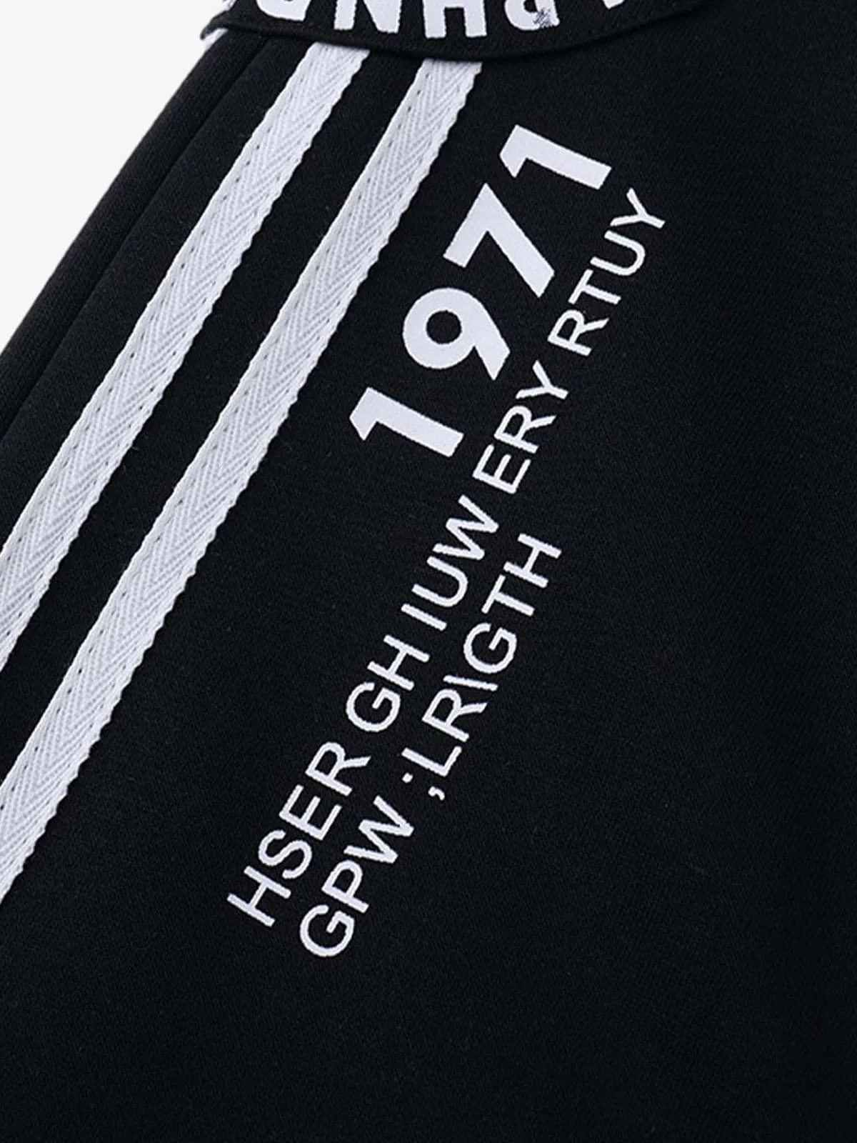 Retro Striped Double Waist Pants