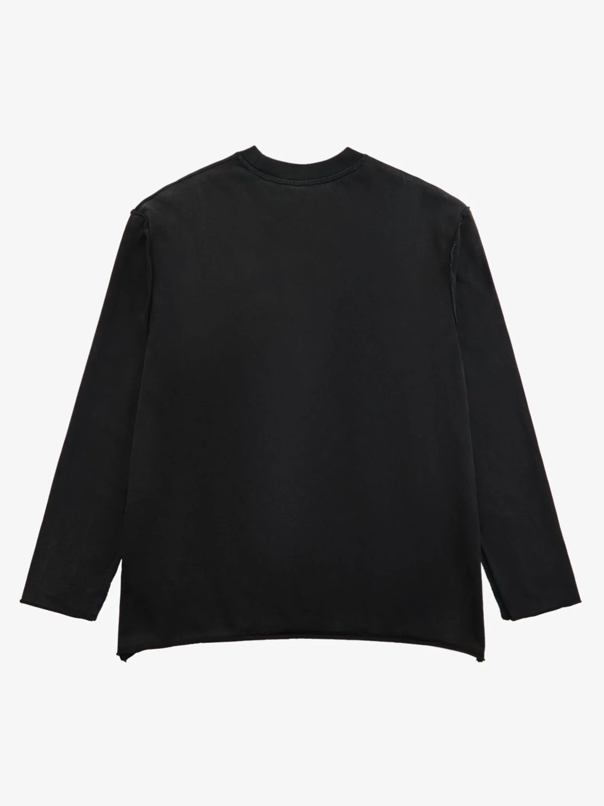 Thesupermade Washed Edge Long Sleeve T-Shirt