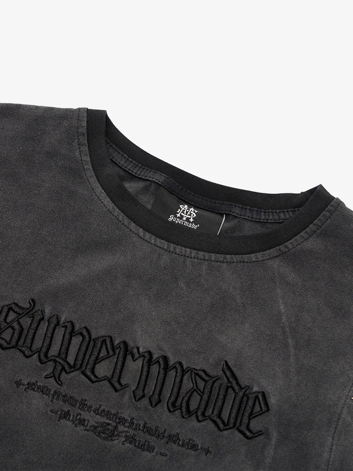 Jersey Knit Gradient Embroidered Stars Tank Top - 2461