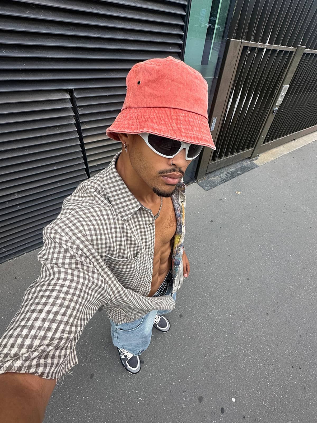 Street Reversible Short-sleeved Shirt - 2089