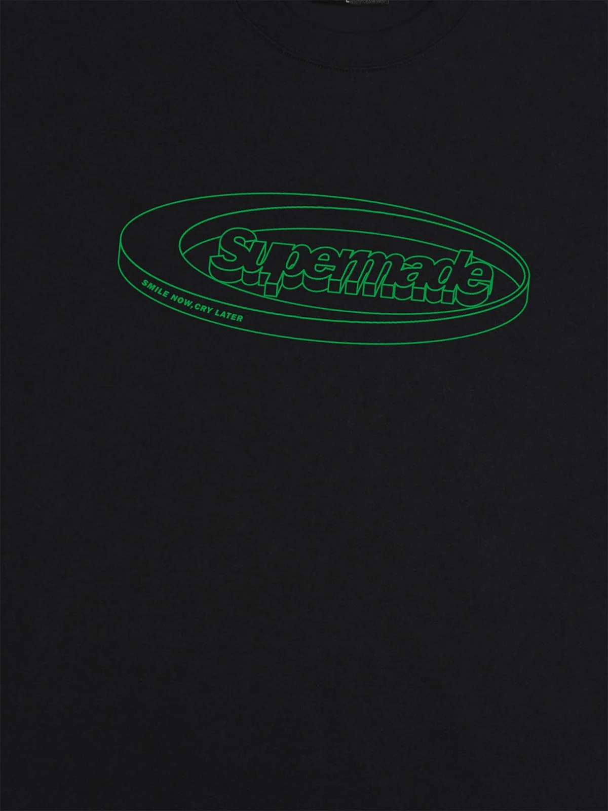 Thesupermade Font Logo Printing T-shirt