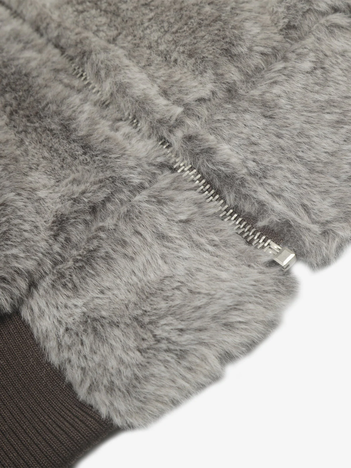 Retro Reversible Fleece Lined Zip-up Hooded Jacket