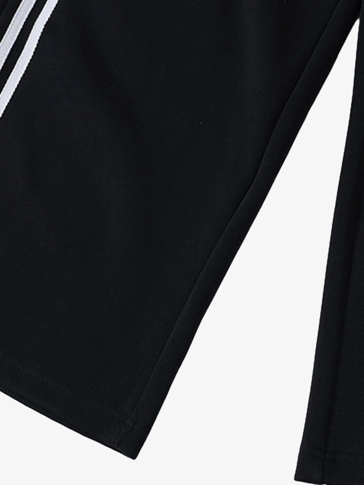 Retro Striped Double Waist Pants