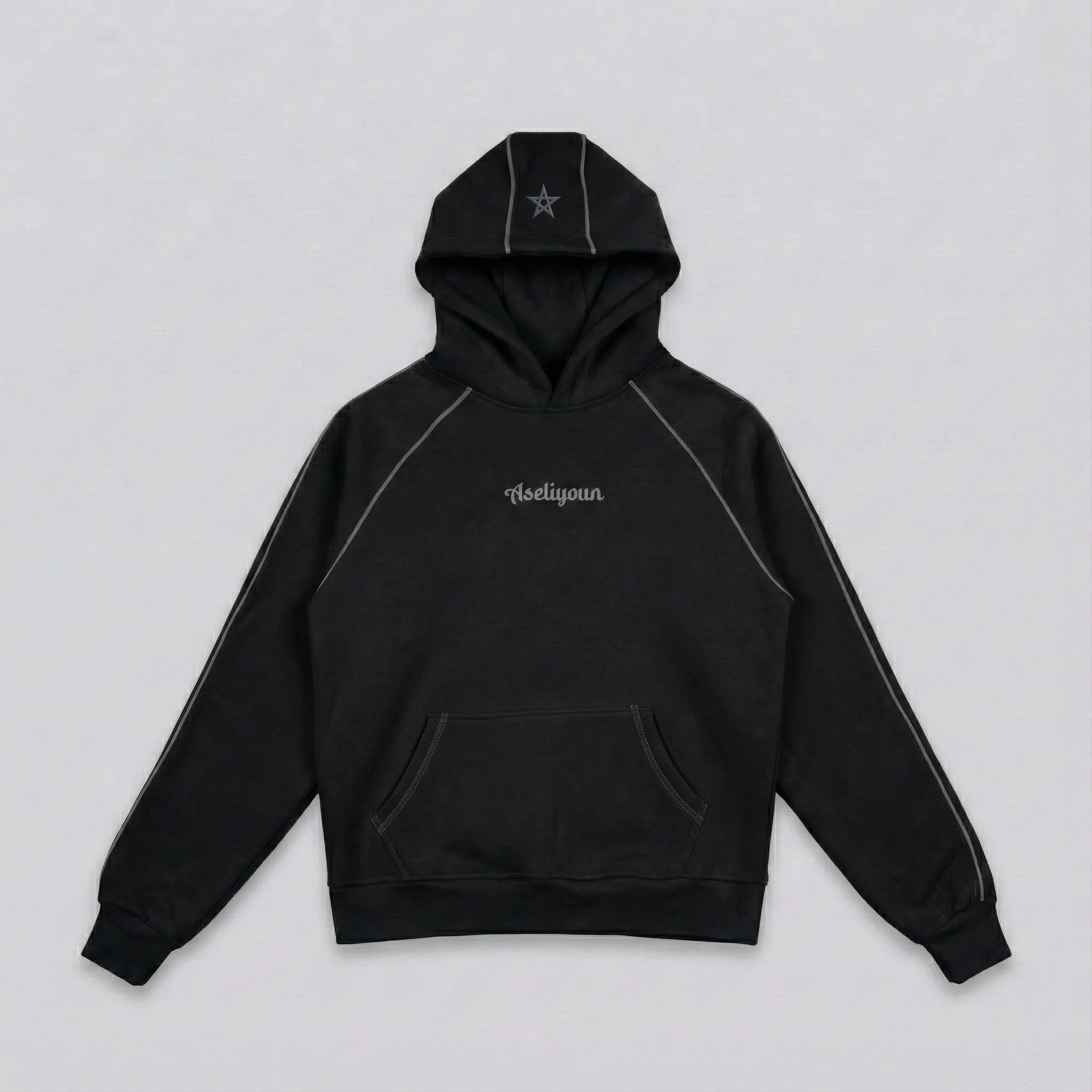 ASELIYOUN HOODIE V2 BLACK