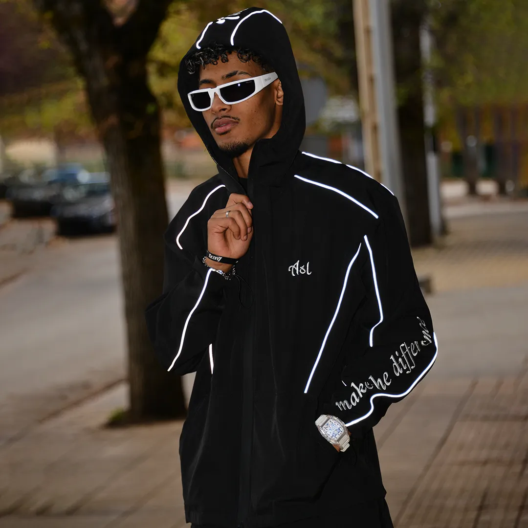 ASELIYOIN - BLACK VENOM HOODIE