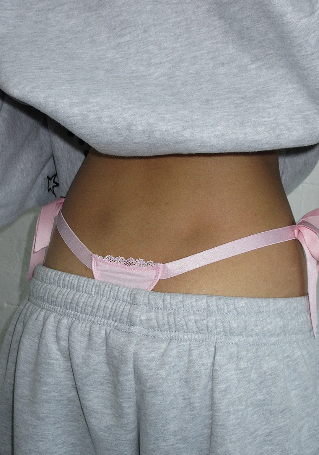 MALFUNCTION THONG BABY PINK AND WHITE (3 PACK)