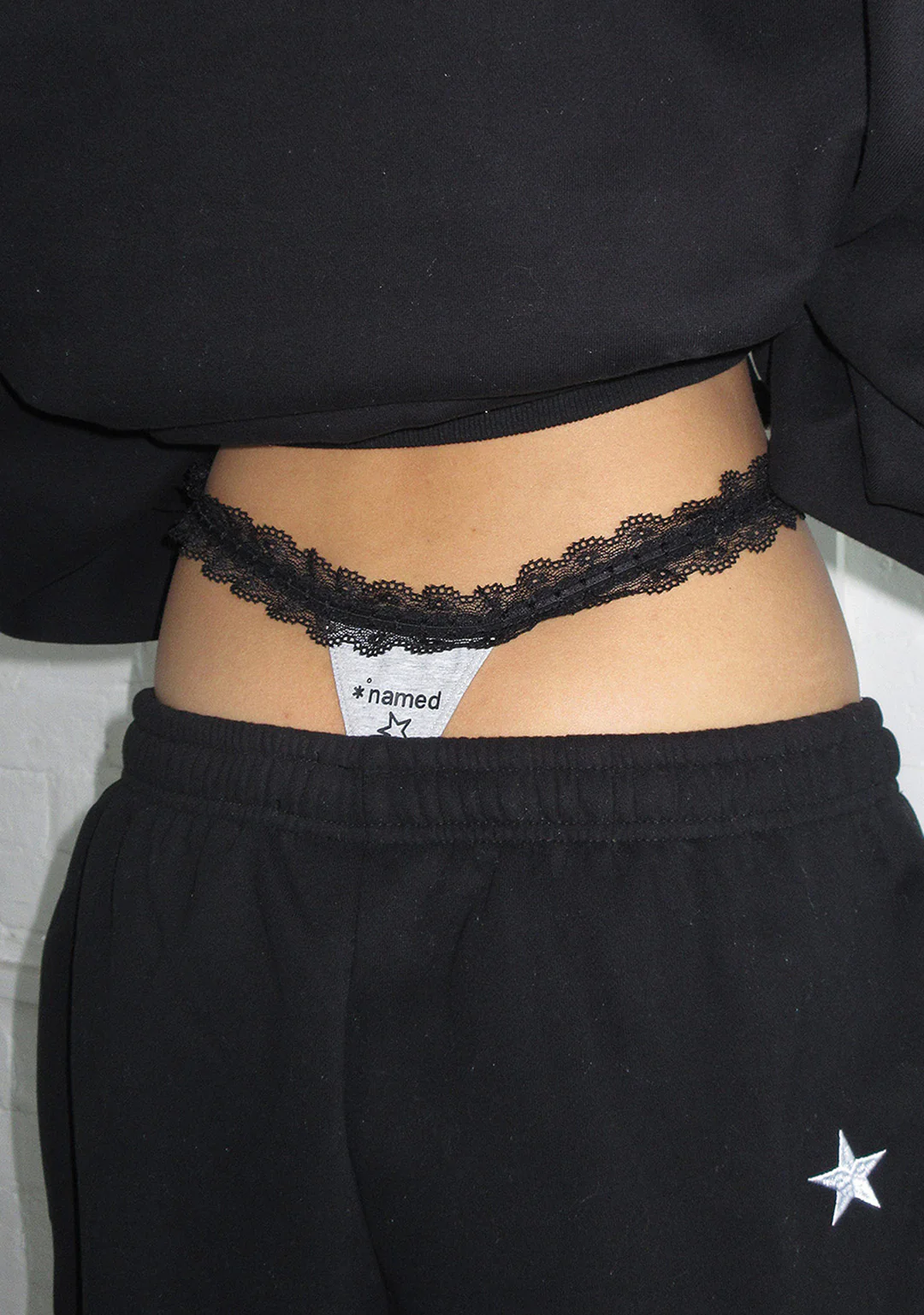 MALFUNCTION THONG BLACK AND GREY MARL (3 PACK)