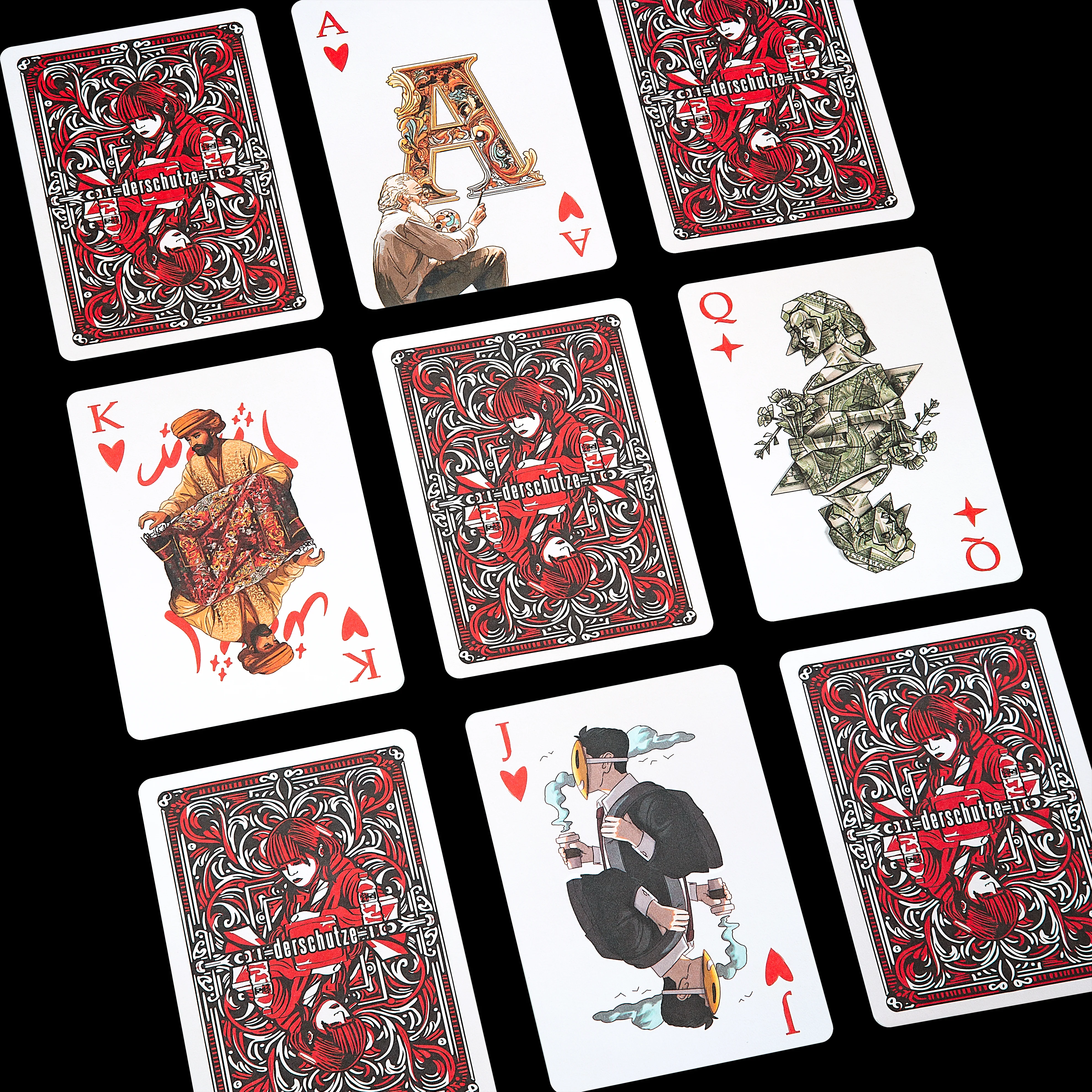 derschutze playing cards