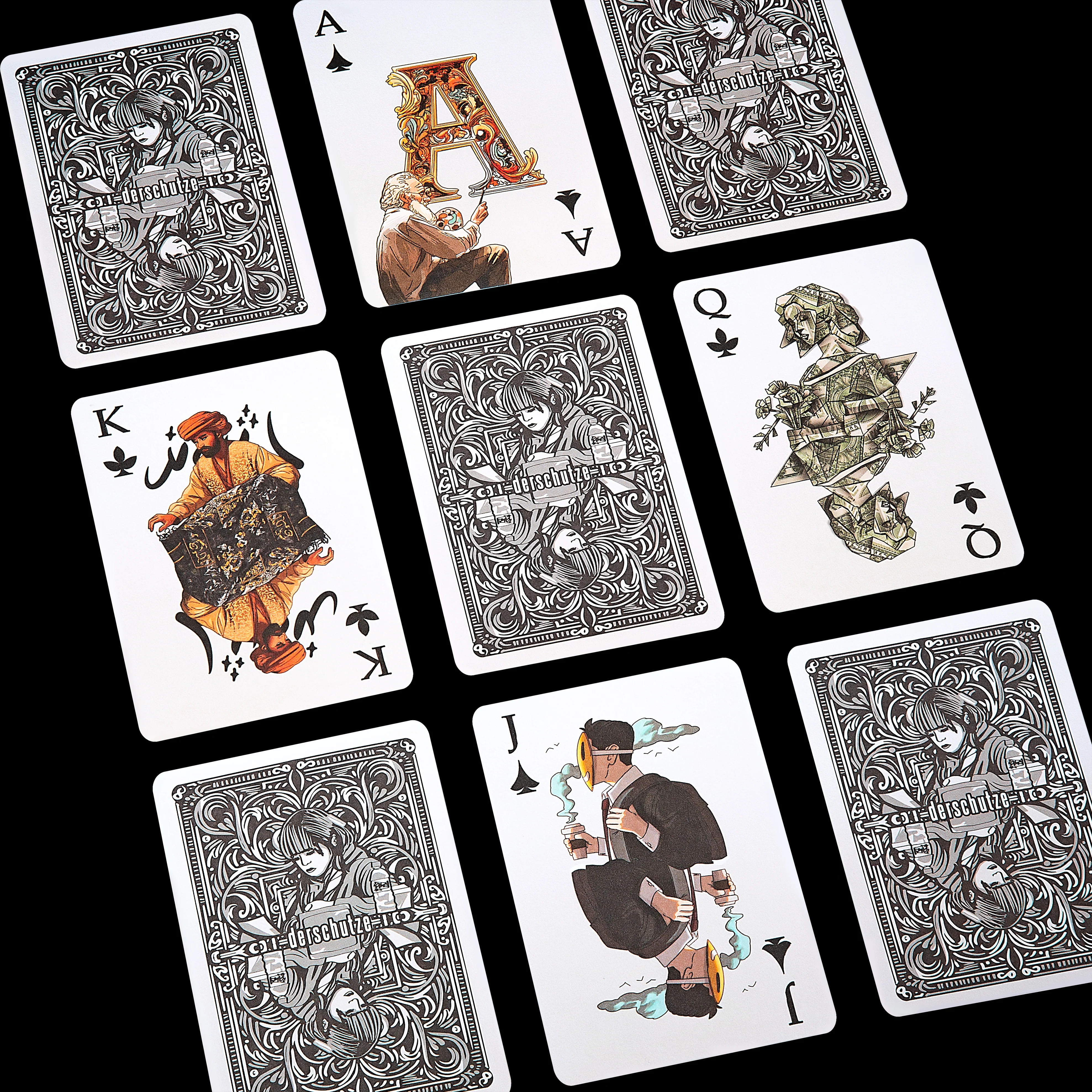 derschutze playing cards