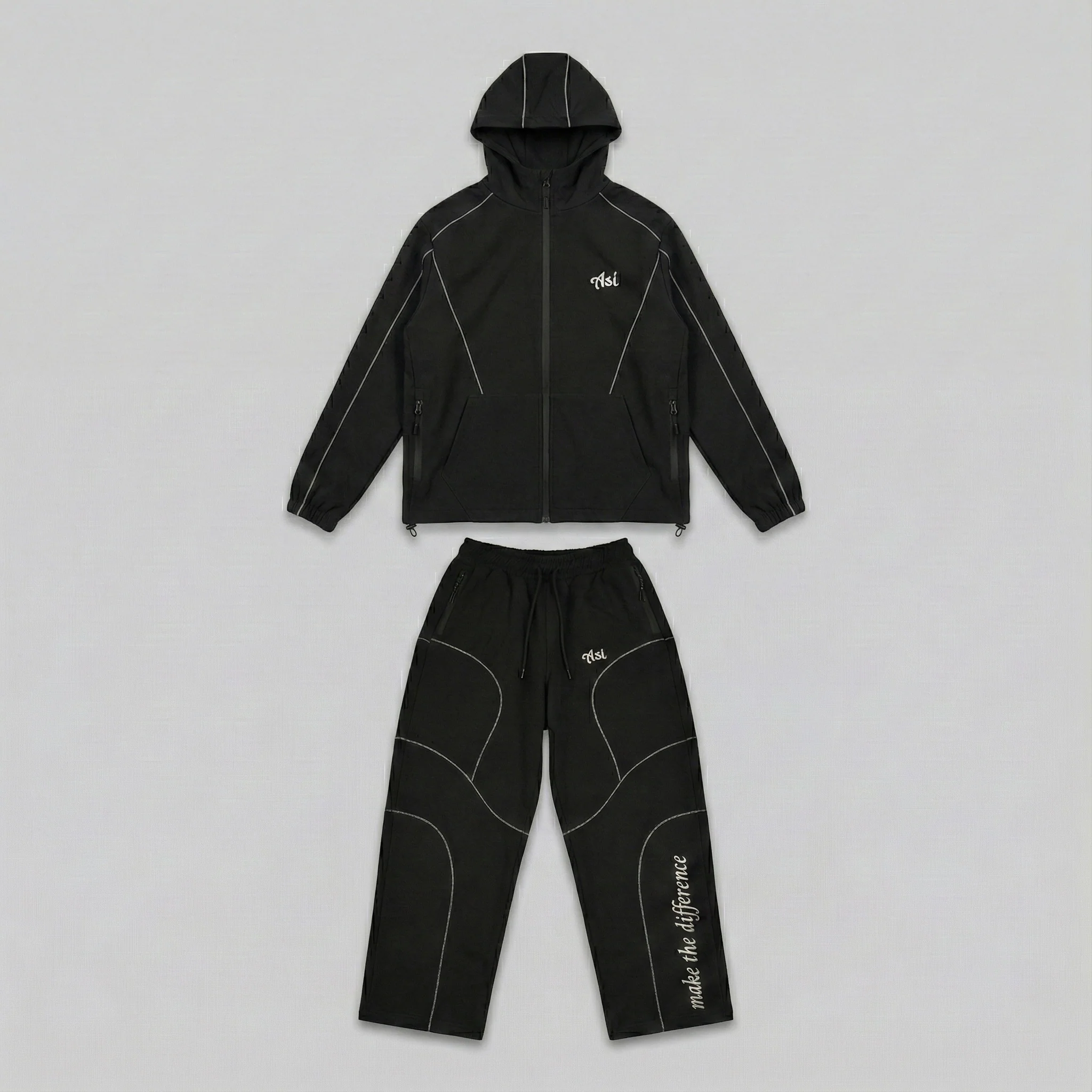 ASELIYOIN - TRACKSUIT BLACK VENOM