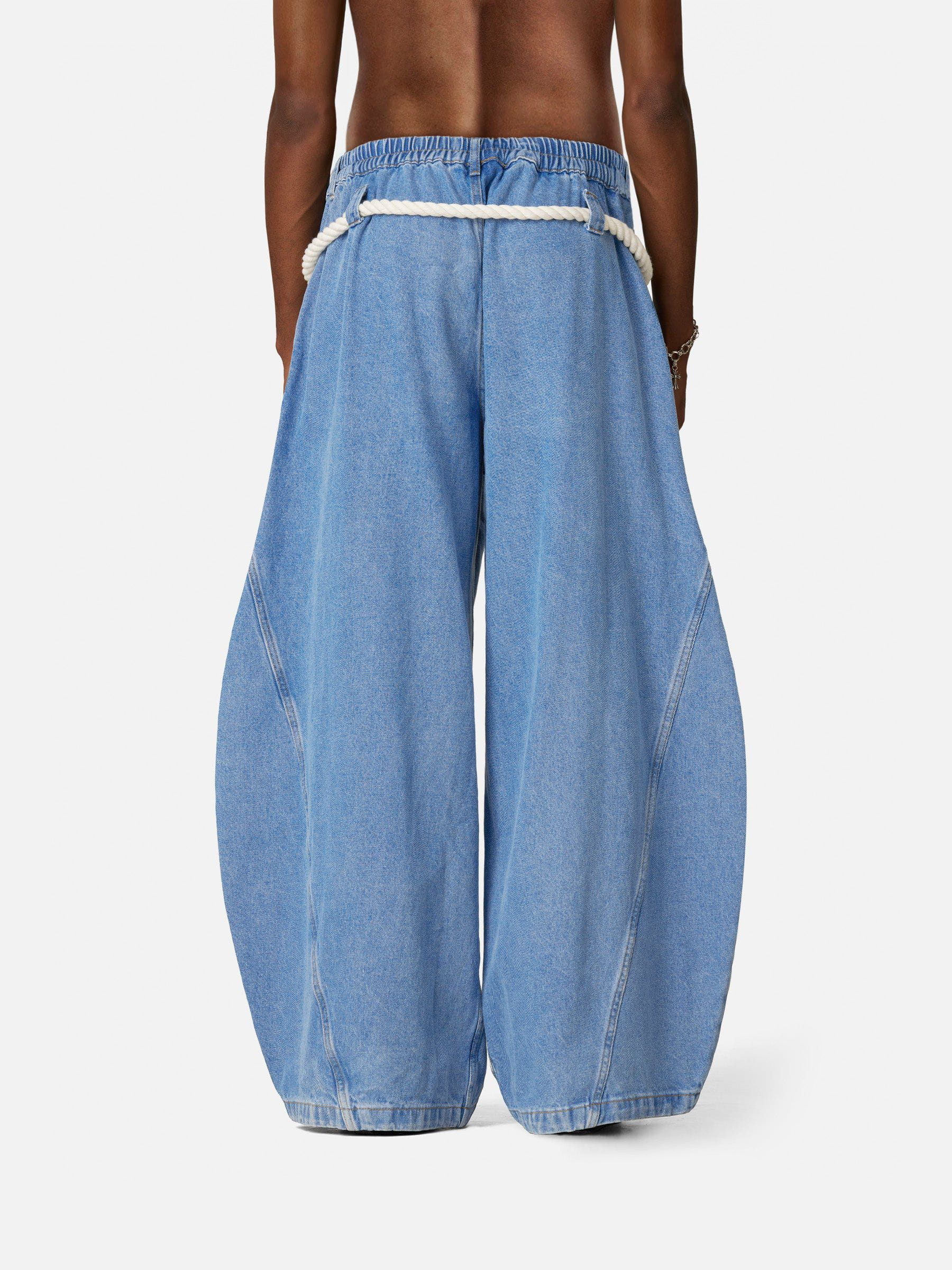 Aelfric Eden Super Baggy Drawstring Waist Jeans