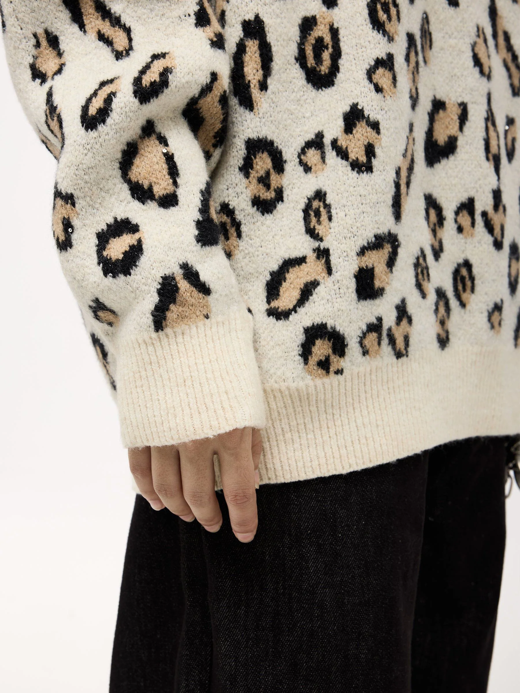 Aelfric Eden Leopard Graphic Sweater