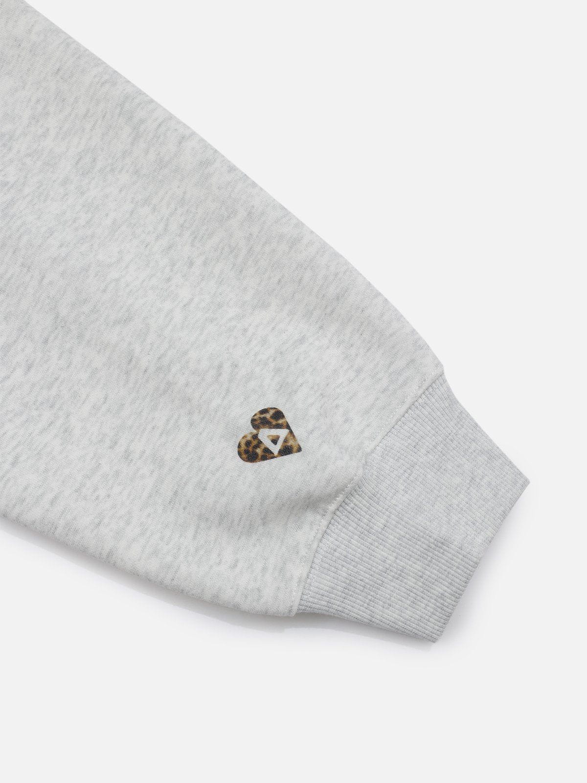 Aelfric Eden Oversized Leopard Hoodie