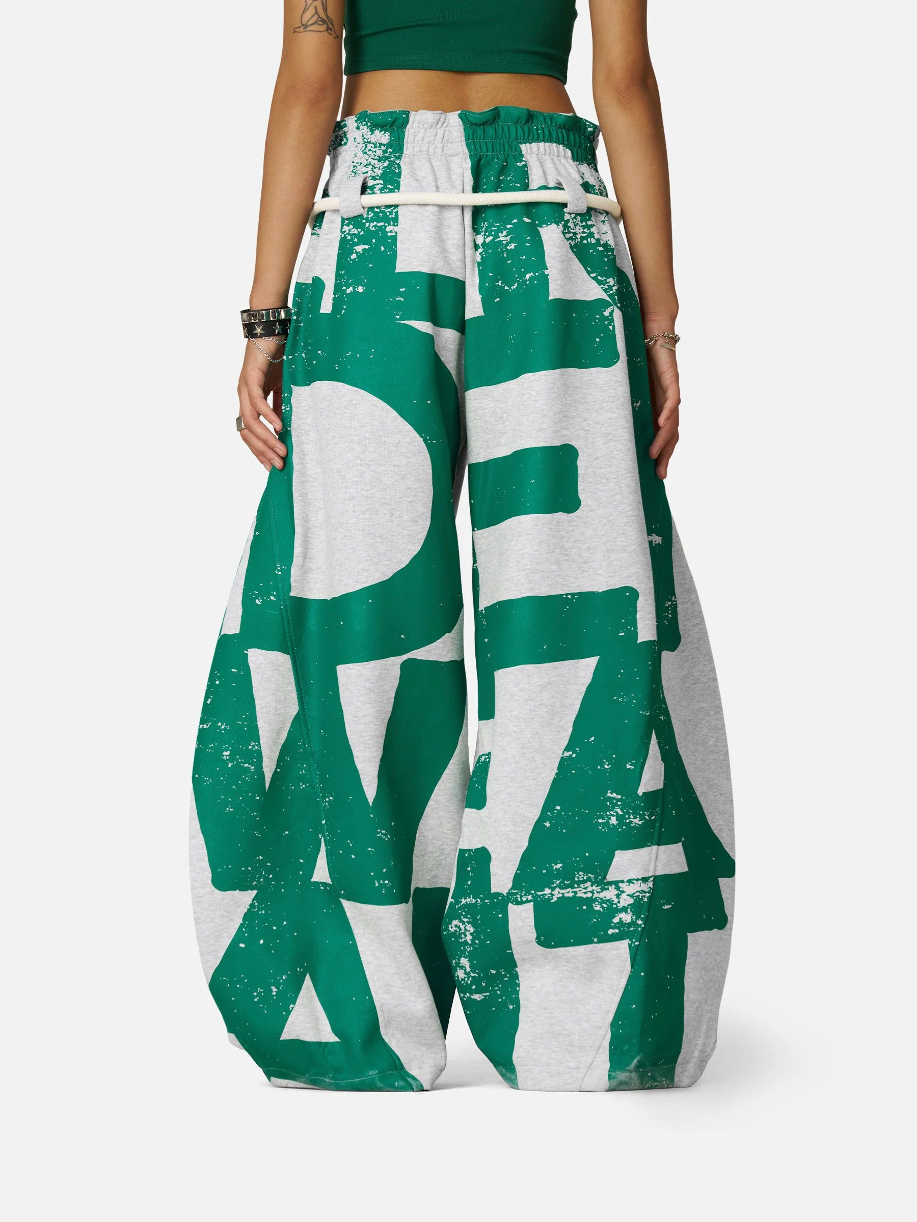 Aelfric Eden Graffiti Super Baggy Barrel Sweatpants