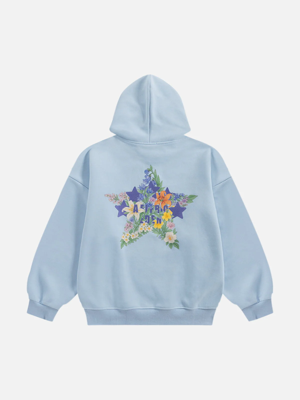 Aelfric Eden Star Floral Graphic Hoodie
