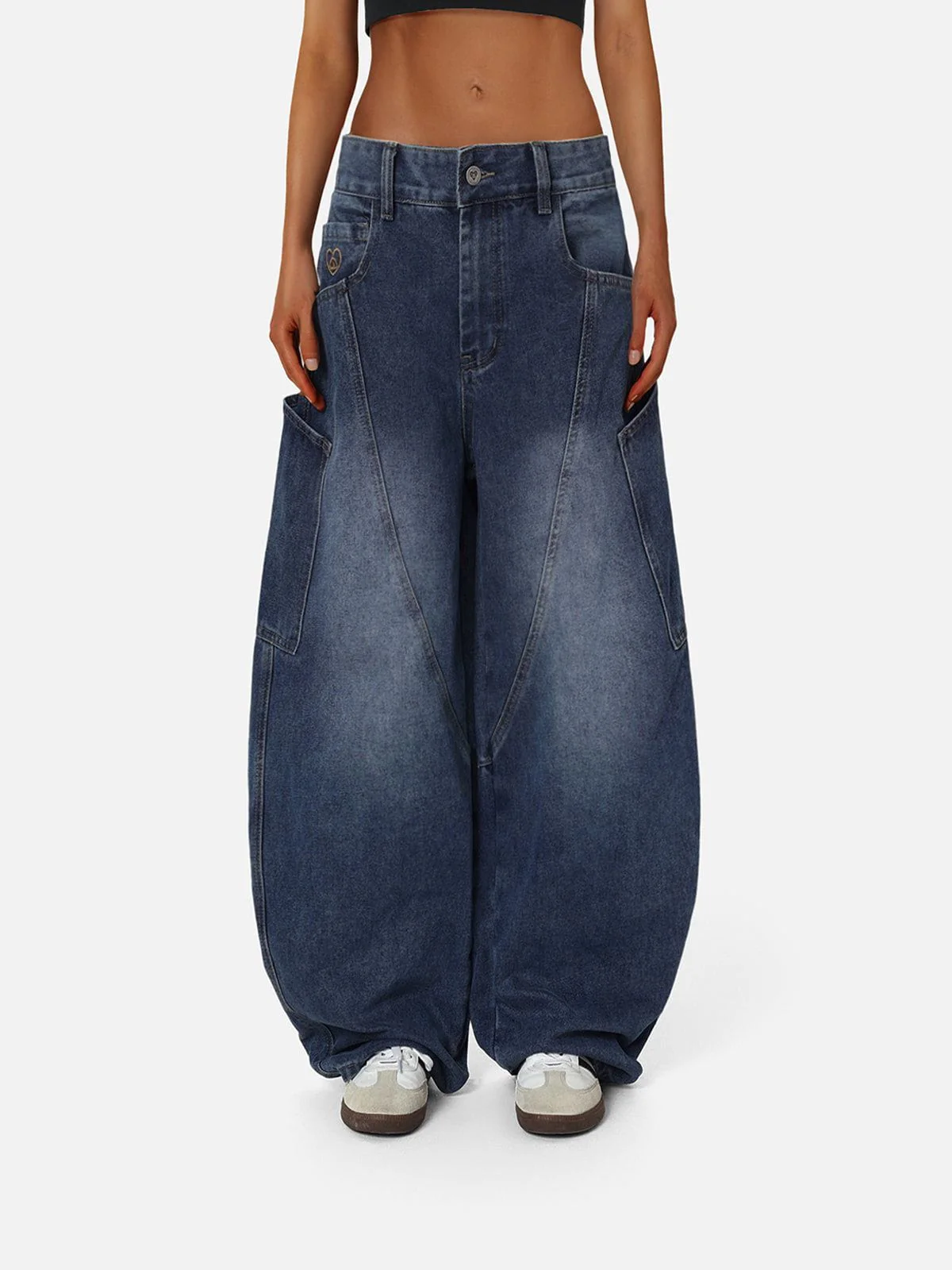 Aelfric Eden  Baggy Barrel Big Pocket Jeans