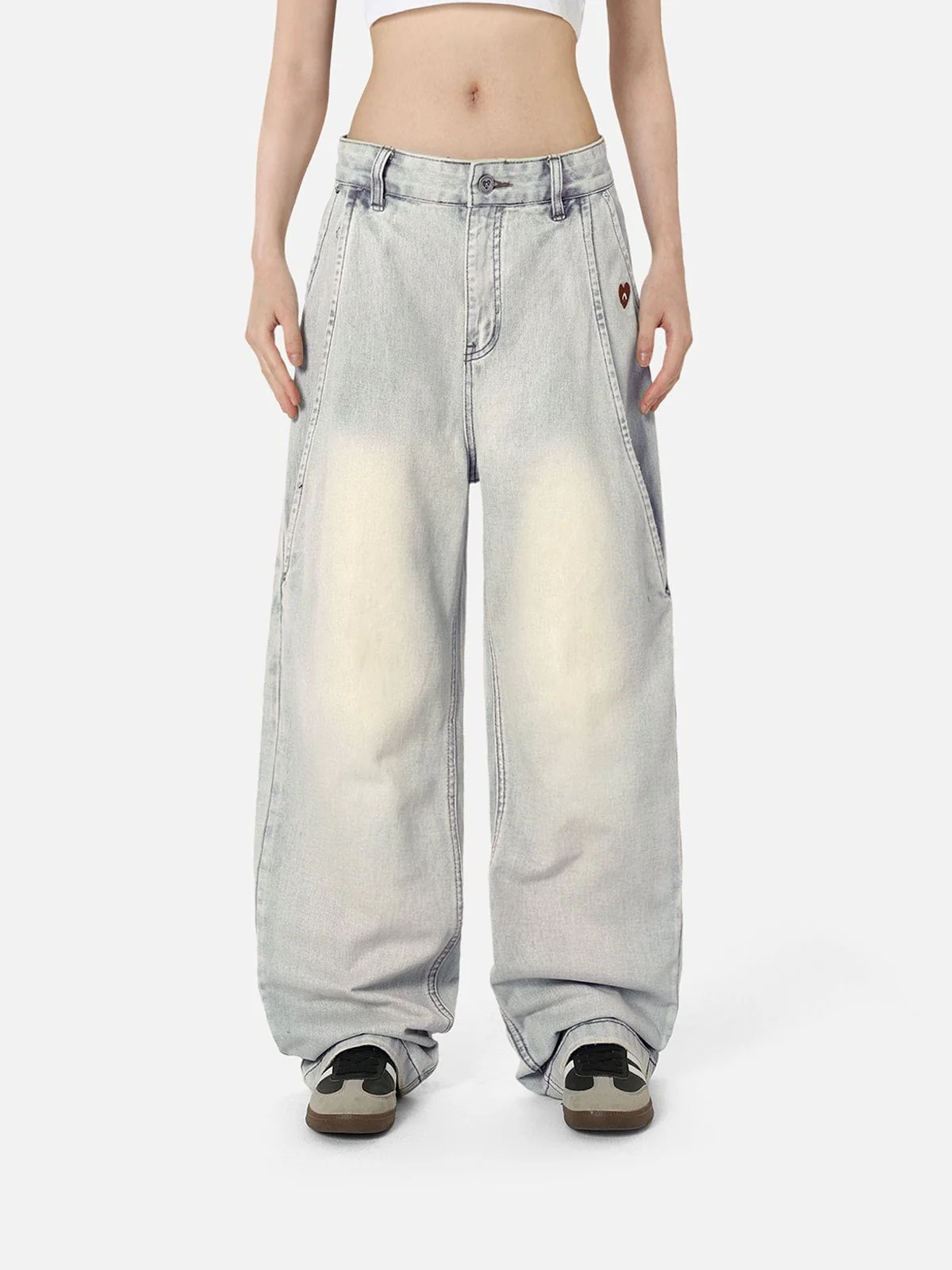 Aelfric Eden Washed Baggy Jeans