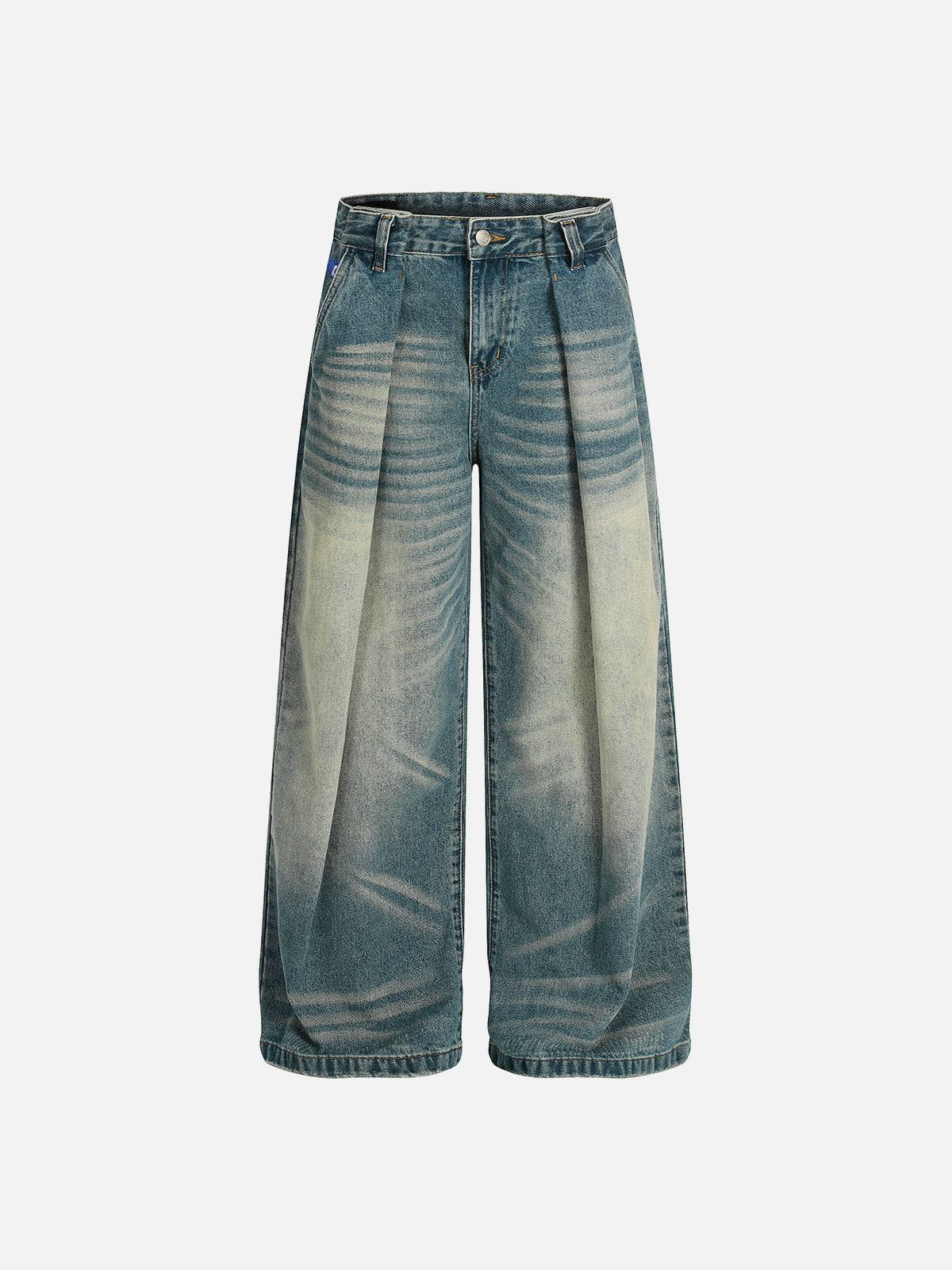 Aelfric Eden Whiskering Wrinkle Jeans