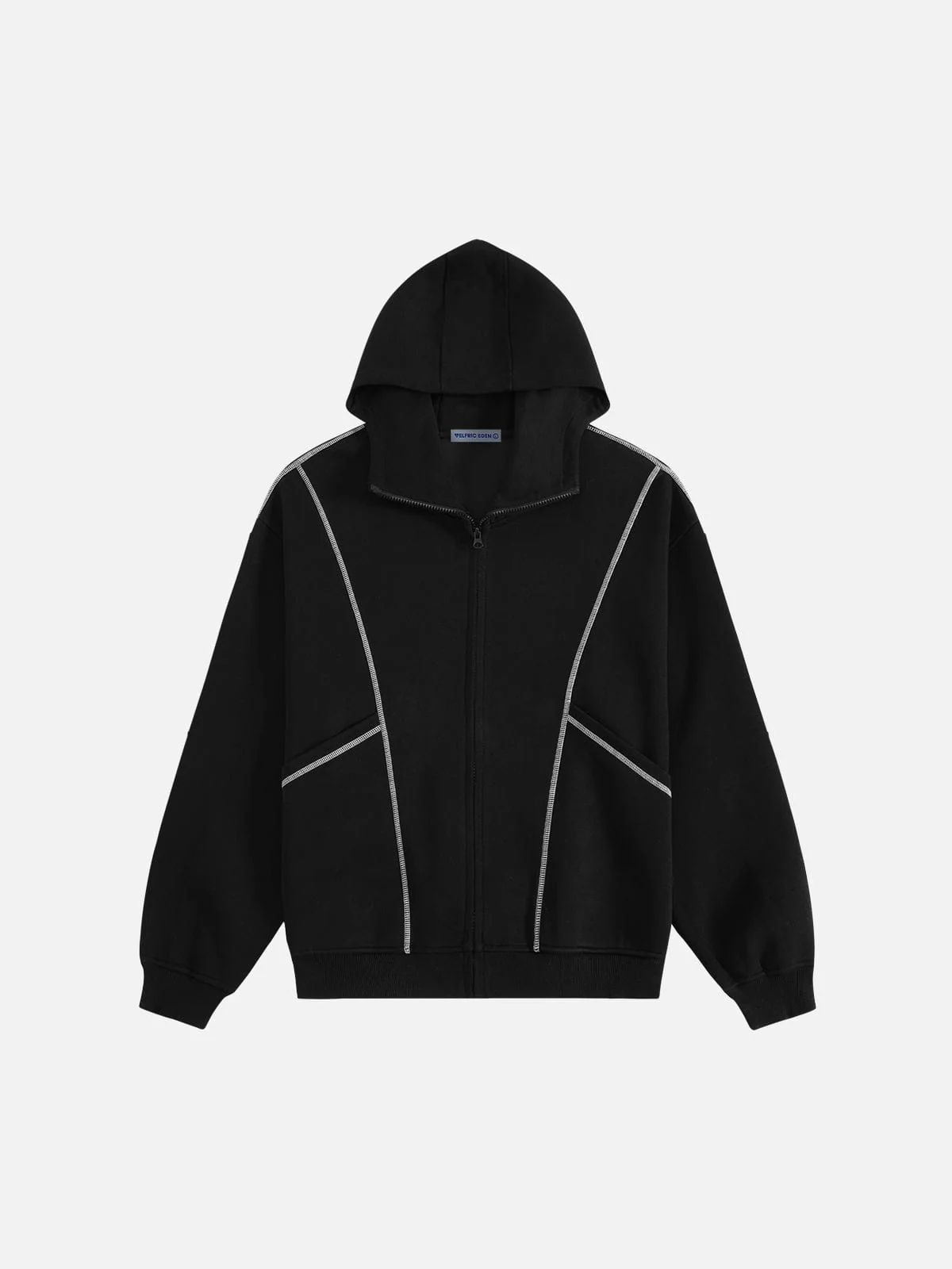 Aelfric Eden Contrast Stitching Pullover Hoodie