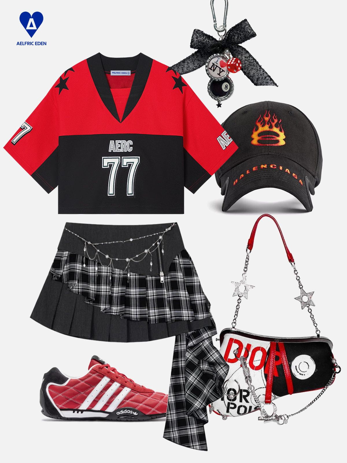 Aelfric Eden 77 Star V-neck Tee