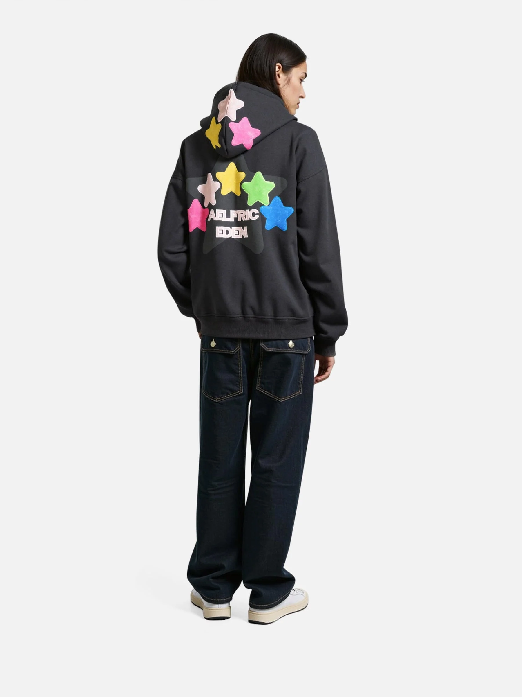 Aelfric Eden Oversized Colorful Eden Star Pullover Hoodie