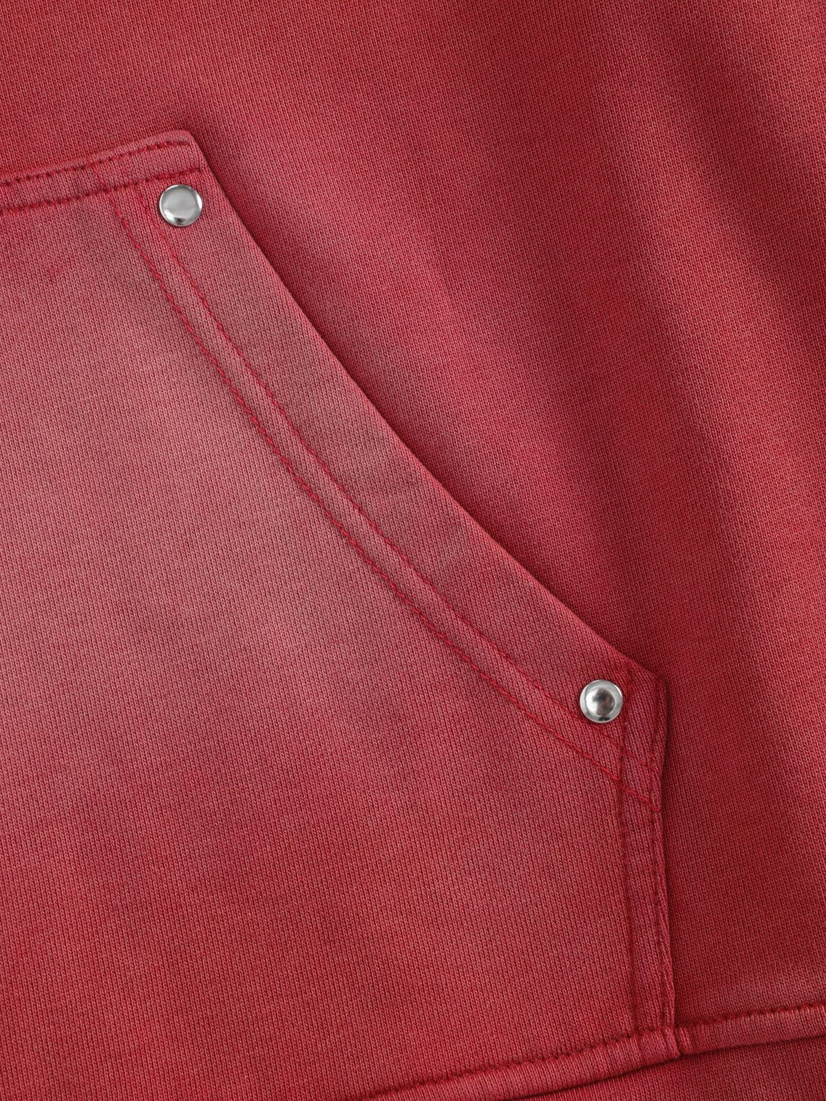 Aelfric Eden Boxy Rhinestone 77 Graphic Pullover Hoodie