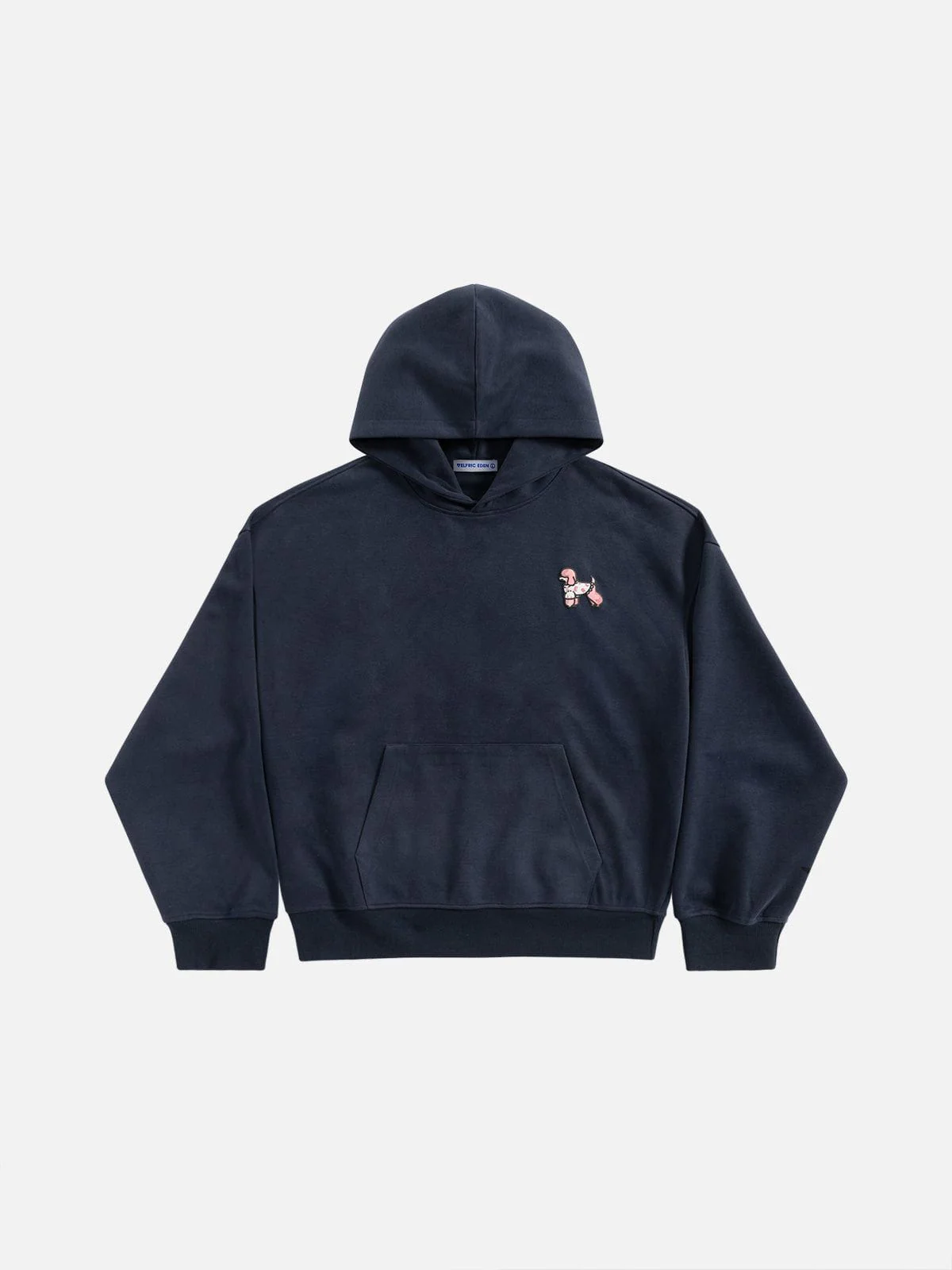 Aelfric Eden Oversized Cute Poodle Pullover Hoodie