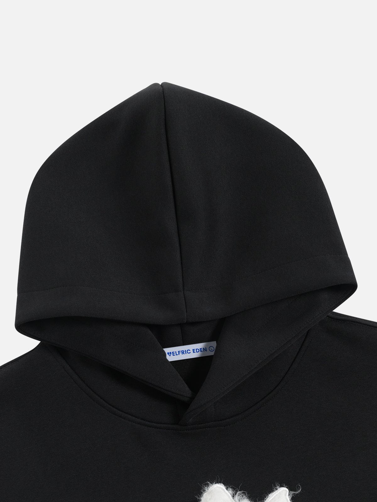 Aelfric Eden Oversized  Embroidery Puppy Pullover Hoodie