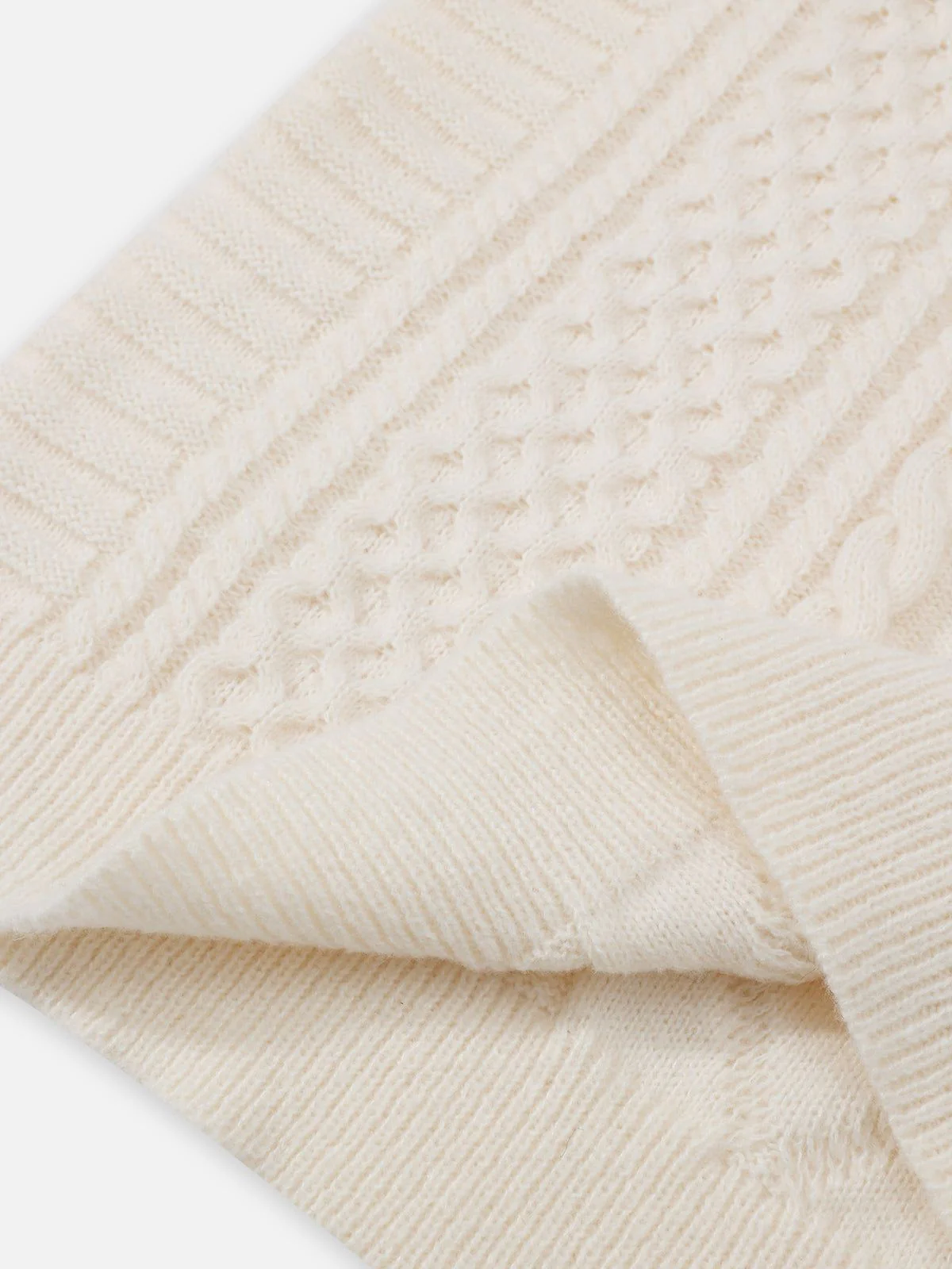 Aelfric Eden Solid Cable Stitch Sweater