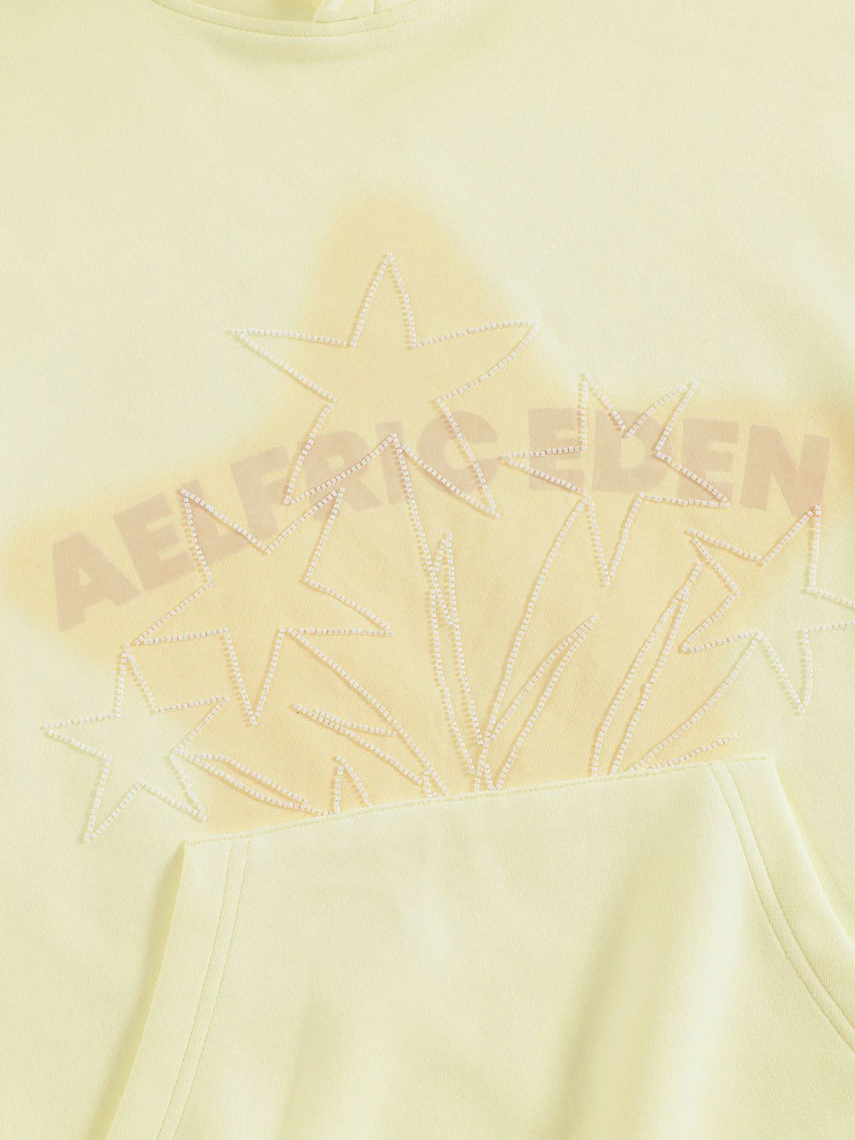 Aelfric Eden Oversized Beaded Eden Star Pullover Hoodie
