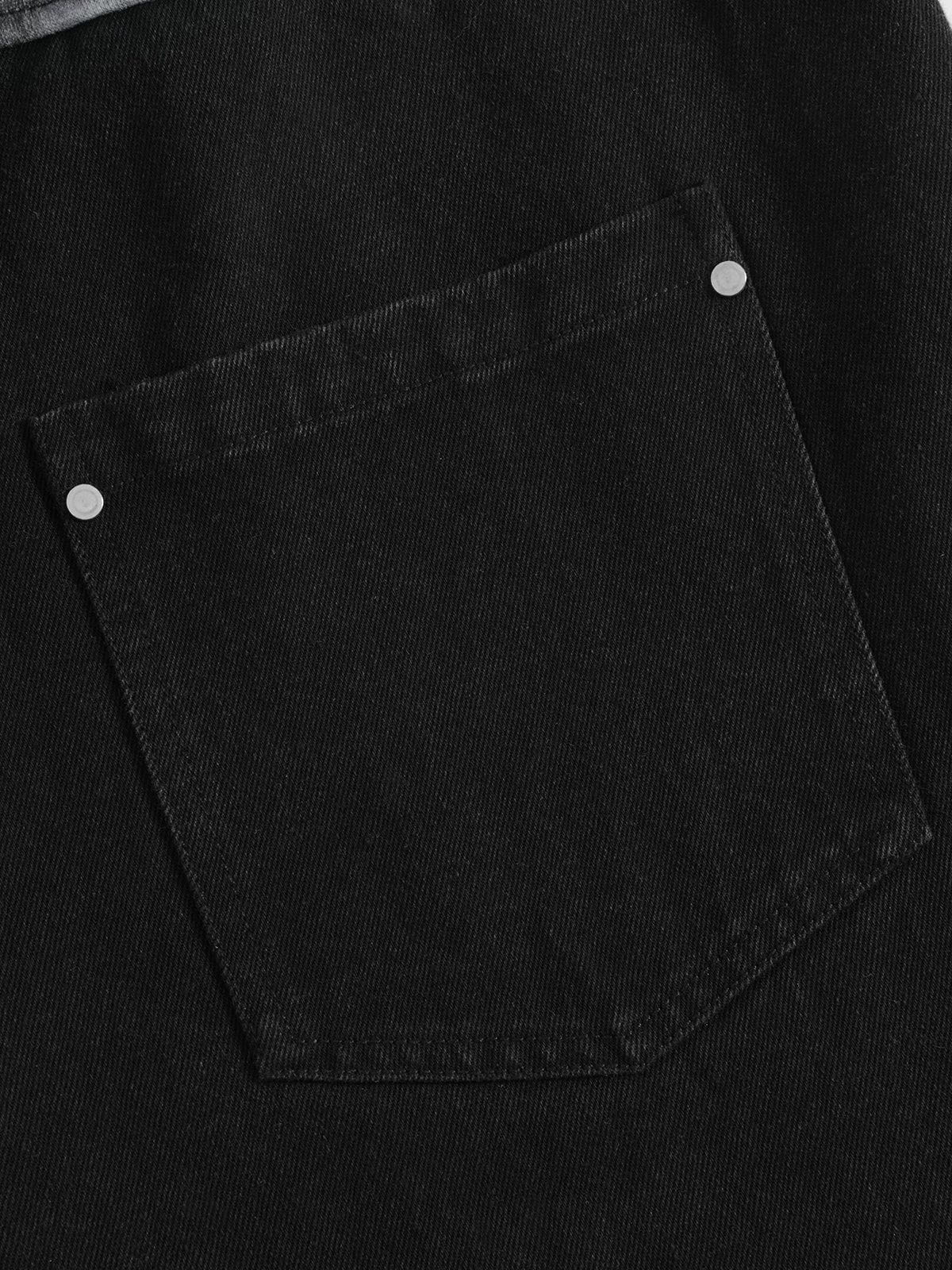 Aelfric Eden Leopard Super Baggy Barrel Jeans