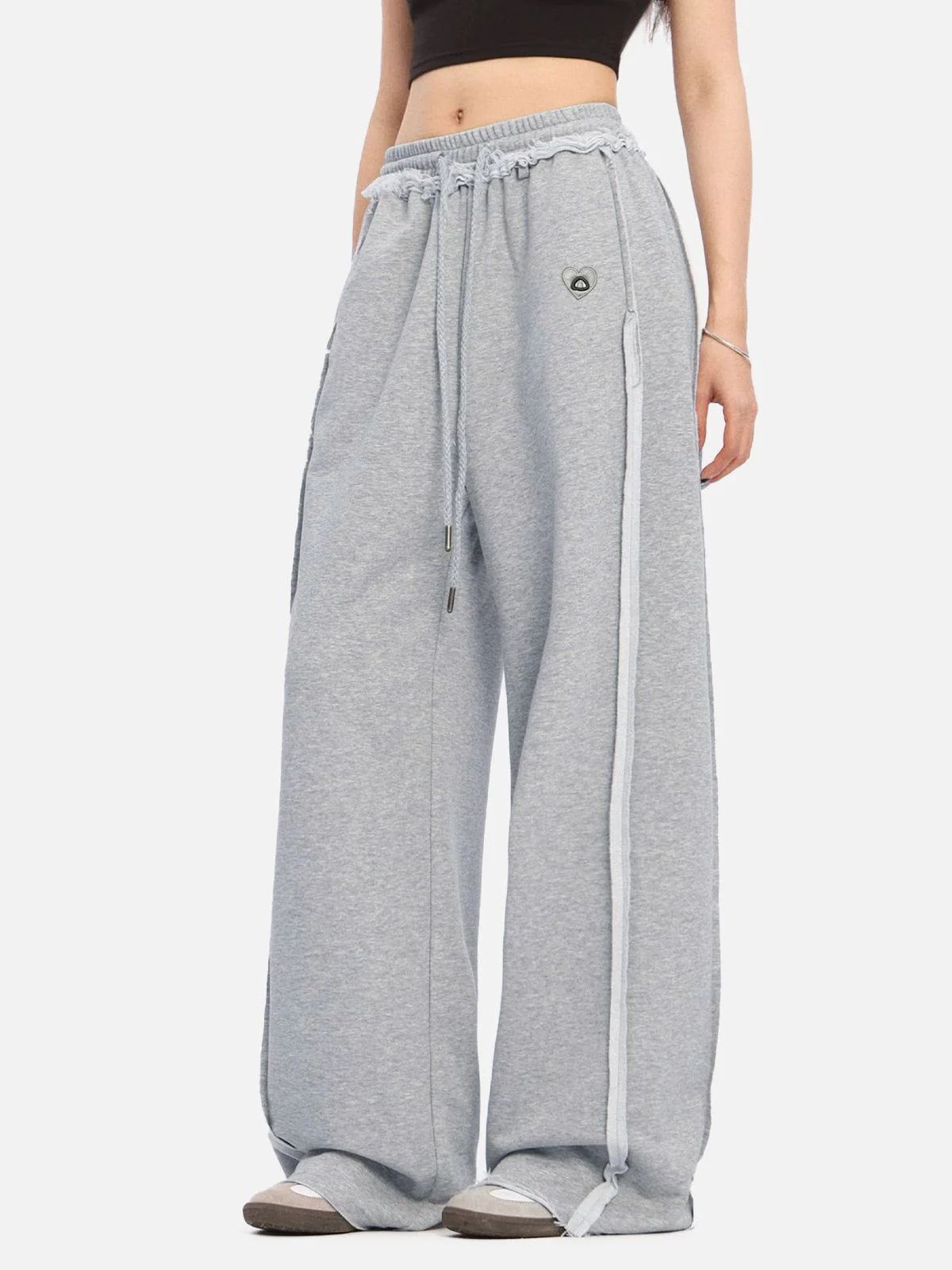 Aelfric Eden Deconstruct Embroidery Baggy Sweatpants